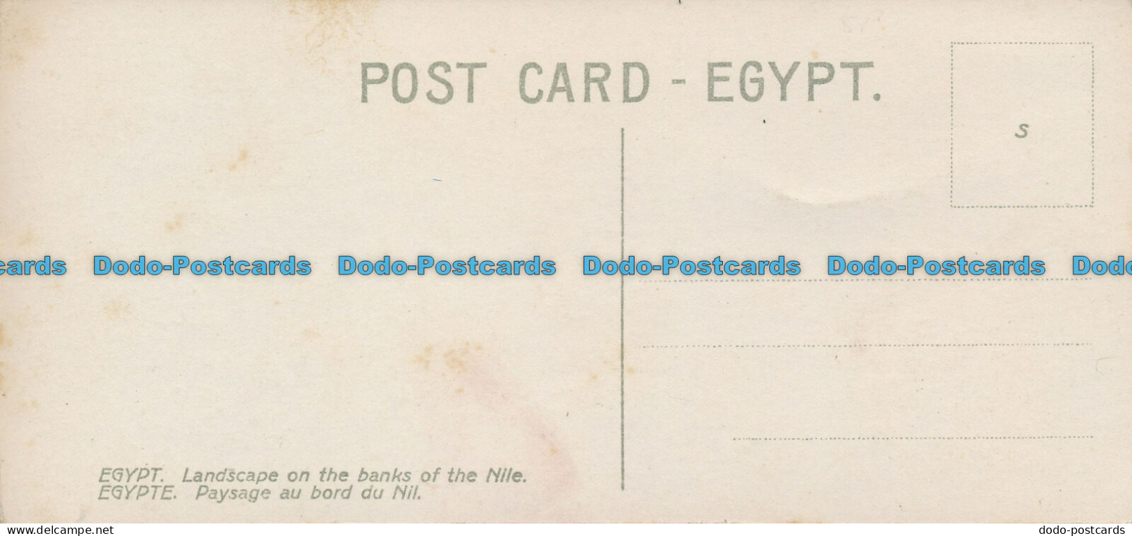 R093261 Egypt. Landscape On The Banks Of The Nile - World