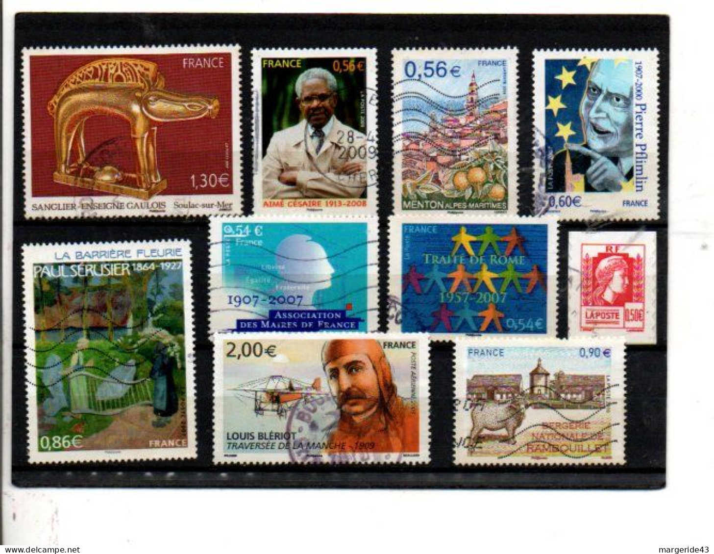 FRANCE LOT D'OBLITERES - Lots & Kiloware (mixtures) - Max. 999 Stamps