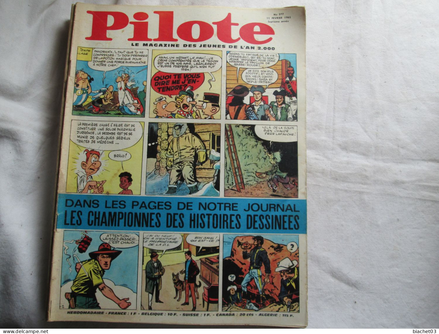 PILOTE Le Journal D'Astérix Et Obélix  N°277 - Pilote