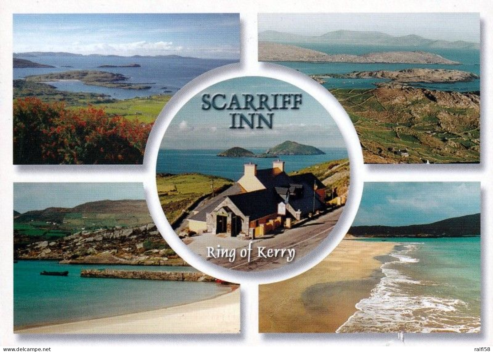 1 AK Irland / Ireland * Ring Of Kerry - Scarriff Inn - Wirbt Mit -"Best View In Ireland" - County Kerry * - Kerry