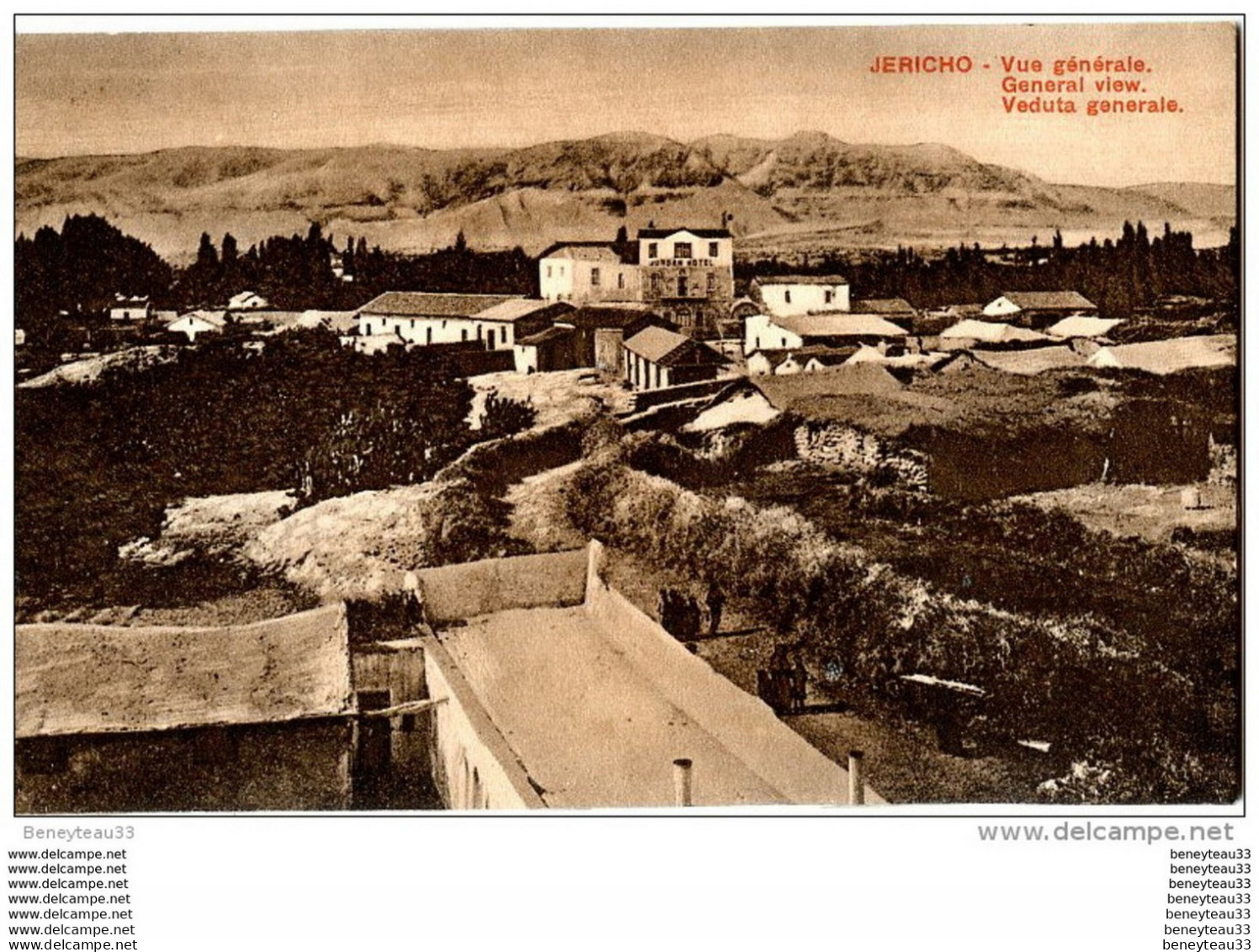 CPA  (Réf : I450) JERICHO (ASIE ISRAEL) Vue Générale - Israele