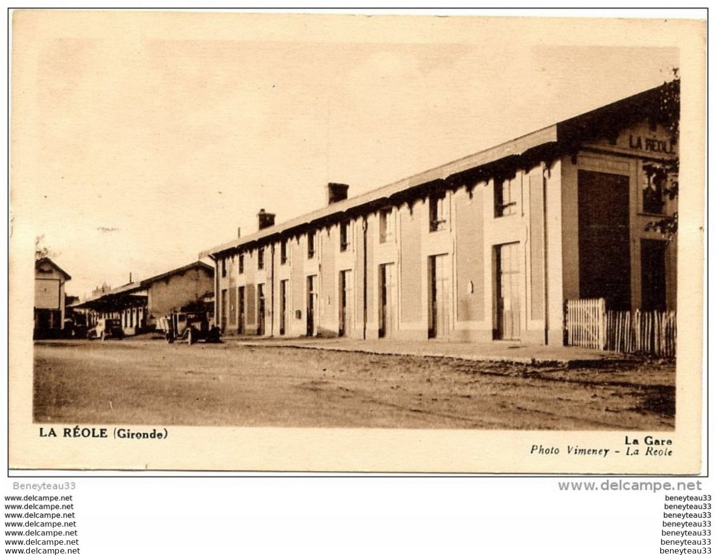 CPA (Réf : I511)  LA RÉOLE -GIRONDE 33)    THÈME Transport Automobile  Vieux Camion - Vrachtwagens En LGV