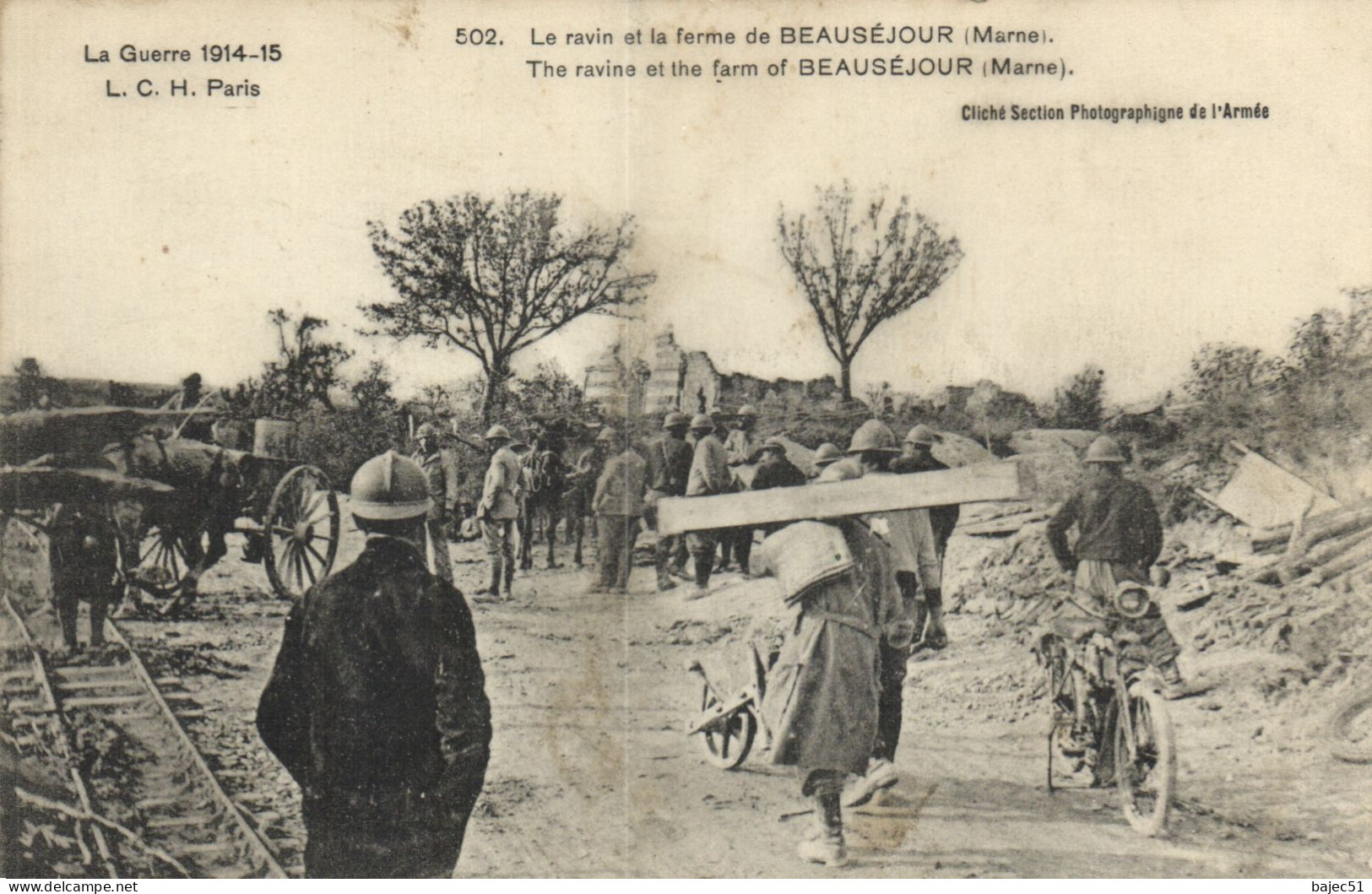 La Guerre 1914-15 - ELe Ravin Et La Ferme De Beauséjour - Otros & Sin Clasificación