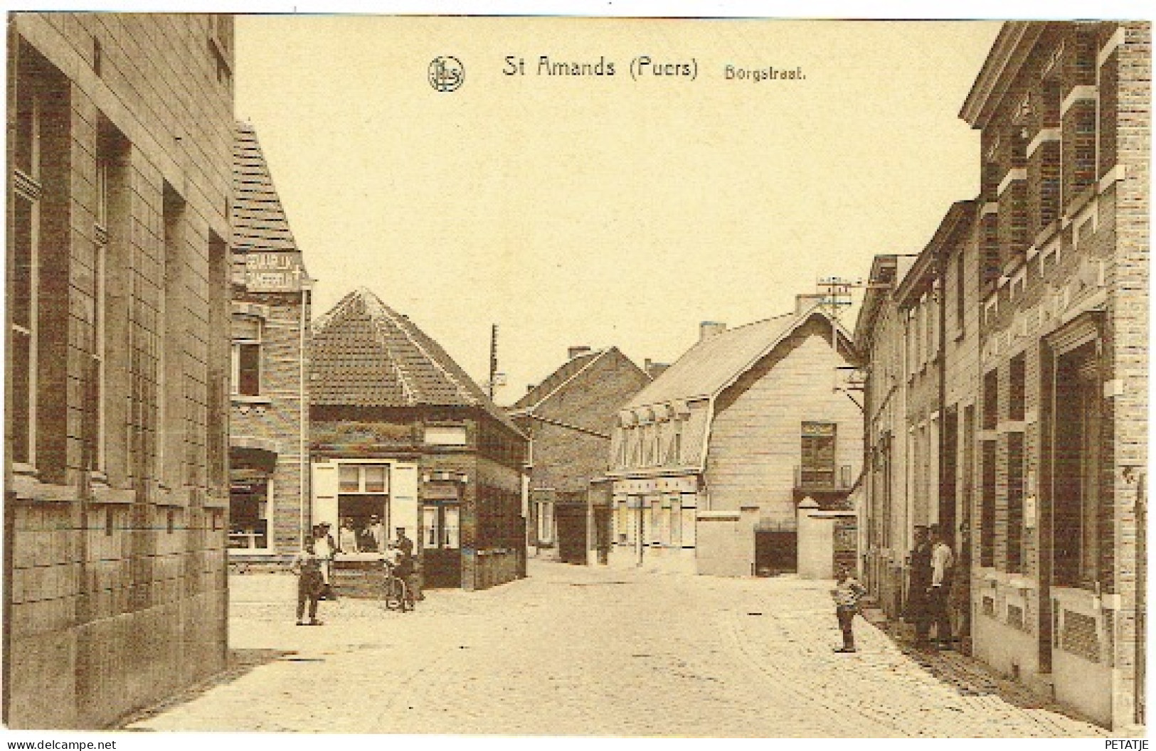 St. Amands , Bergstraat - Sint-Amands