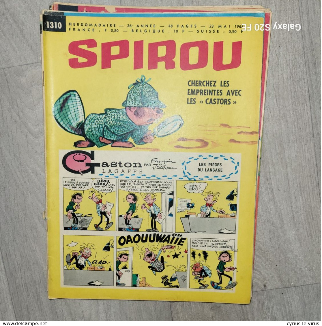 Magazines Spirou  ** QRM Sur Bretzelburg - Spirou Magazine