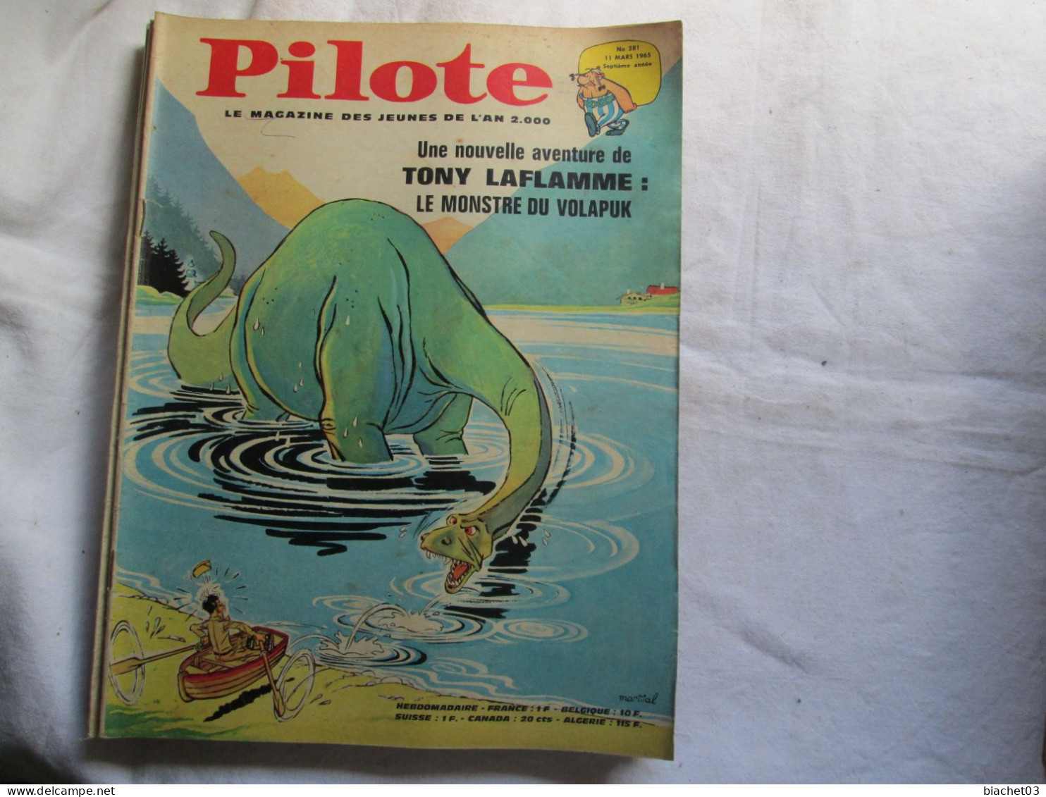 PILOTE Le Journal D'Astérix Et Obélix  N°281 - Pilote