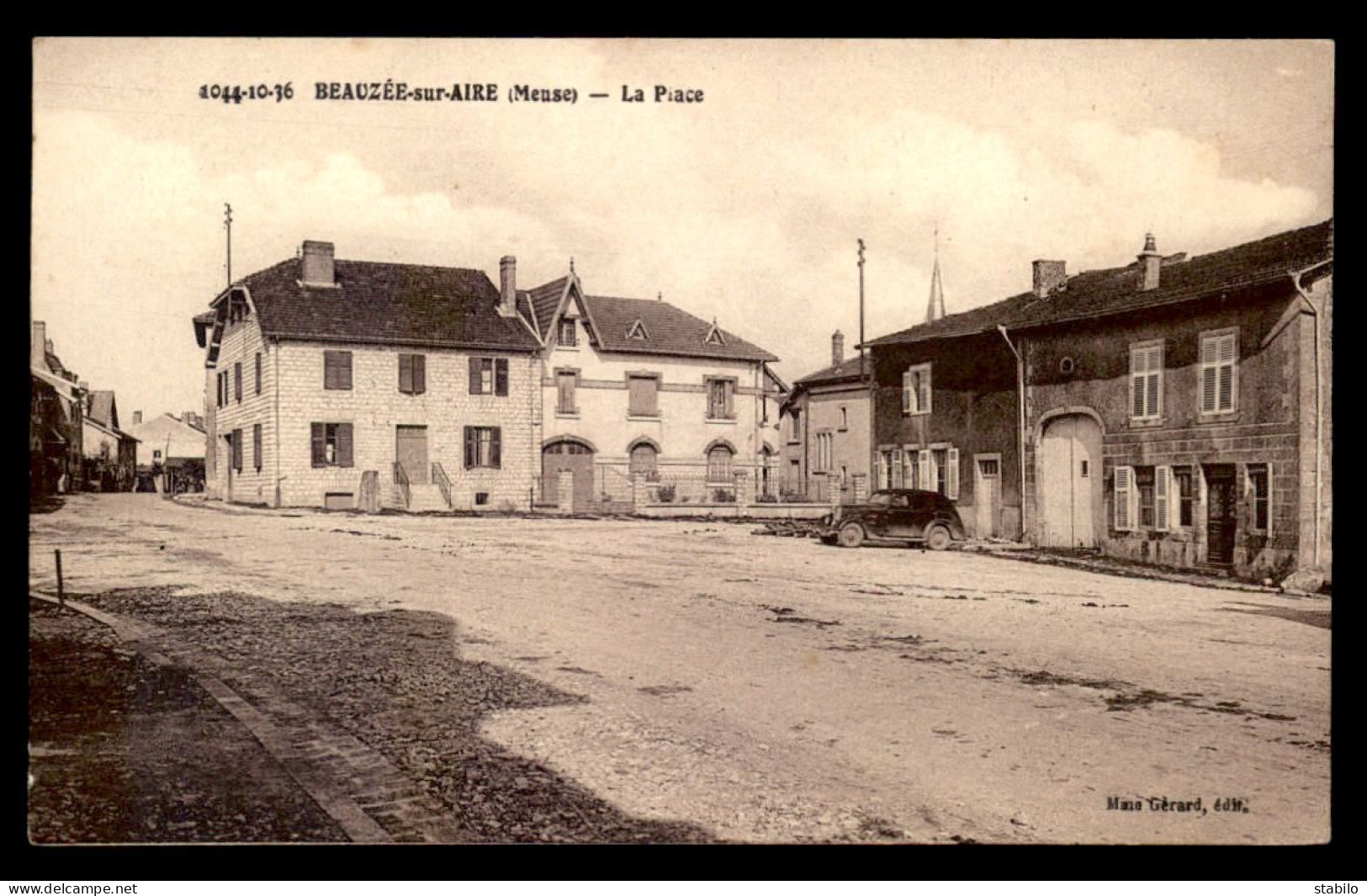 55 - BEAUZEE-SUR-AIRE - LA PLACE - EDITEUR MME GERARD - Andere & Zonder Classificatie