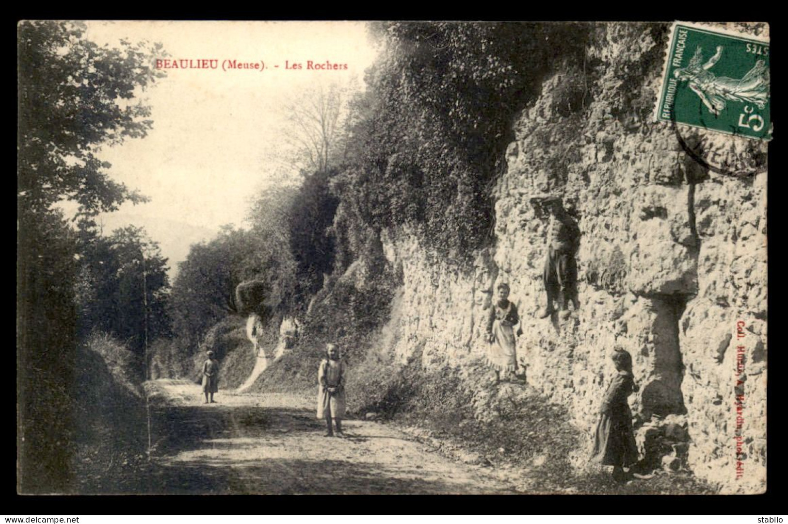 55 - BEAULIEU - LES ROCHERS - EDITEUR HYARDIN - Andere & Zonder Classificatie