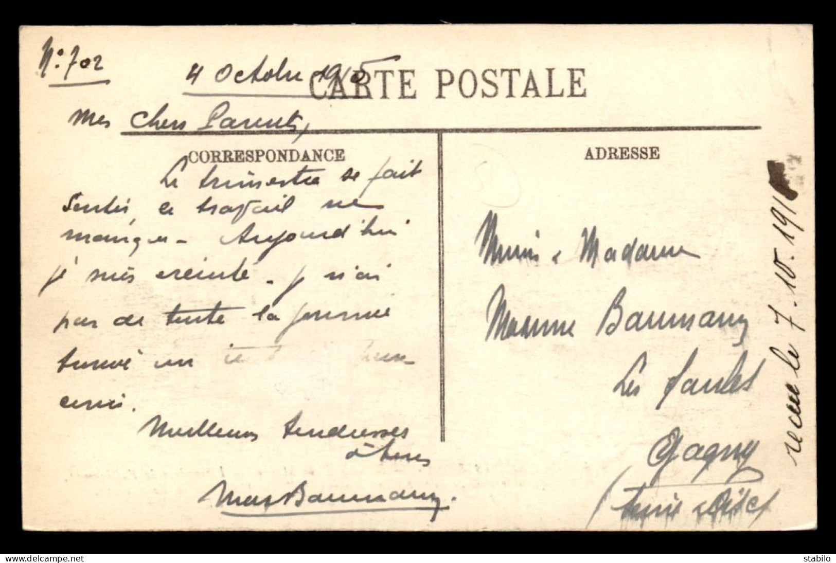 55 - VASSINCOURT - LES RUINES - GUERRE 14/18 - EDITEUR LL - CACHET MILITAIRE - Sonstige & Ohne Zuordnung