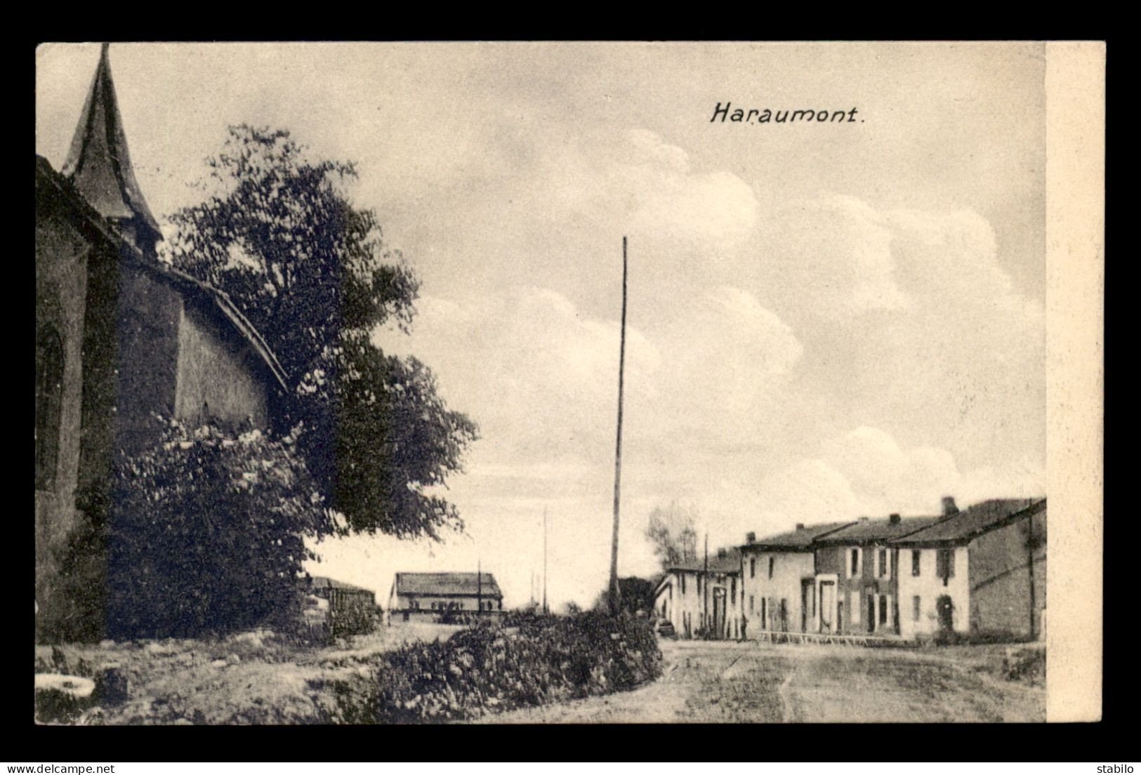 55 - HARAUMONT - FELDPOSTKARTE - GUERRE 14/18 - Sonstige & Ohne Zuordnung