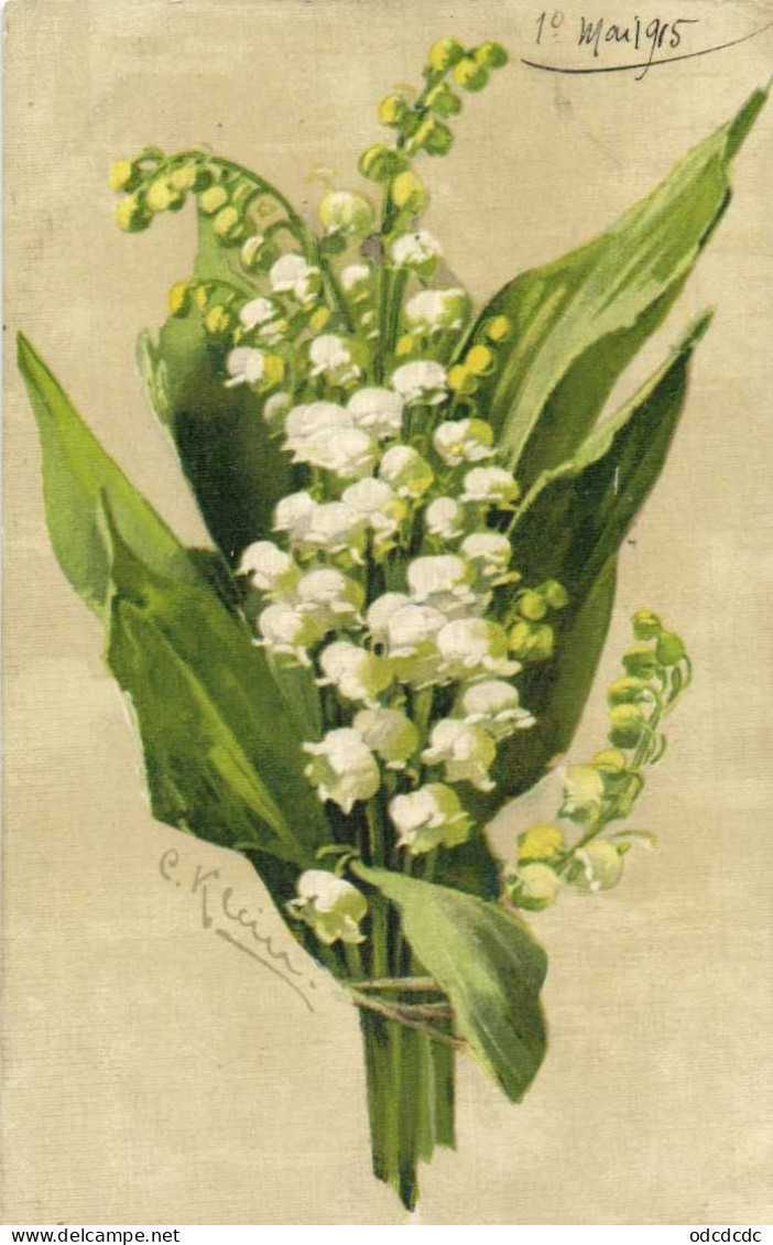 C KLEIN  Brins De Muguet R V - Malerei & Gemälde