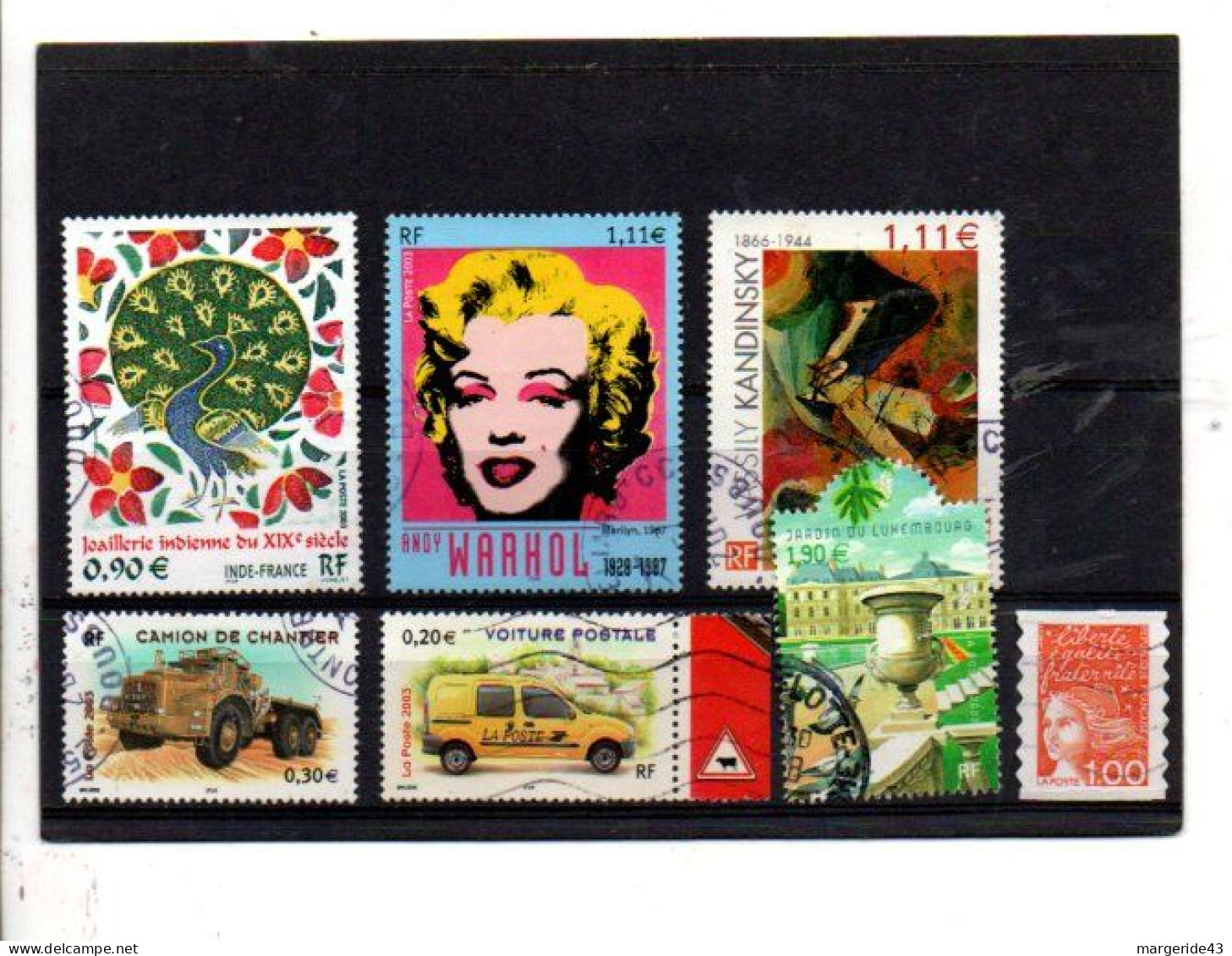 FRANCE LOT D'OBLITERES - Vrac (max 999 Timbres)