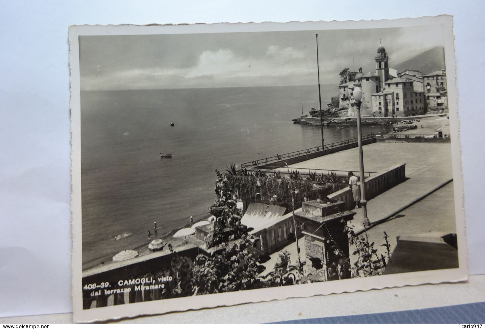 CAMOGLI  -- GENOVA  --- VISTO DAL TERRAZZO MIRAMARE - Genova