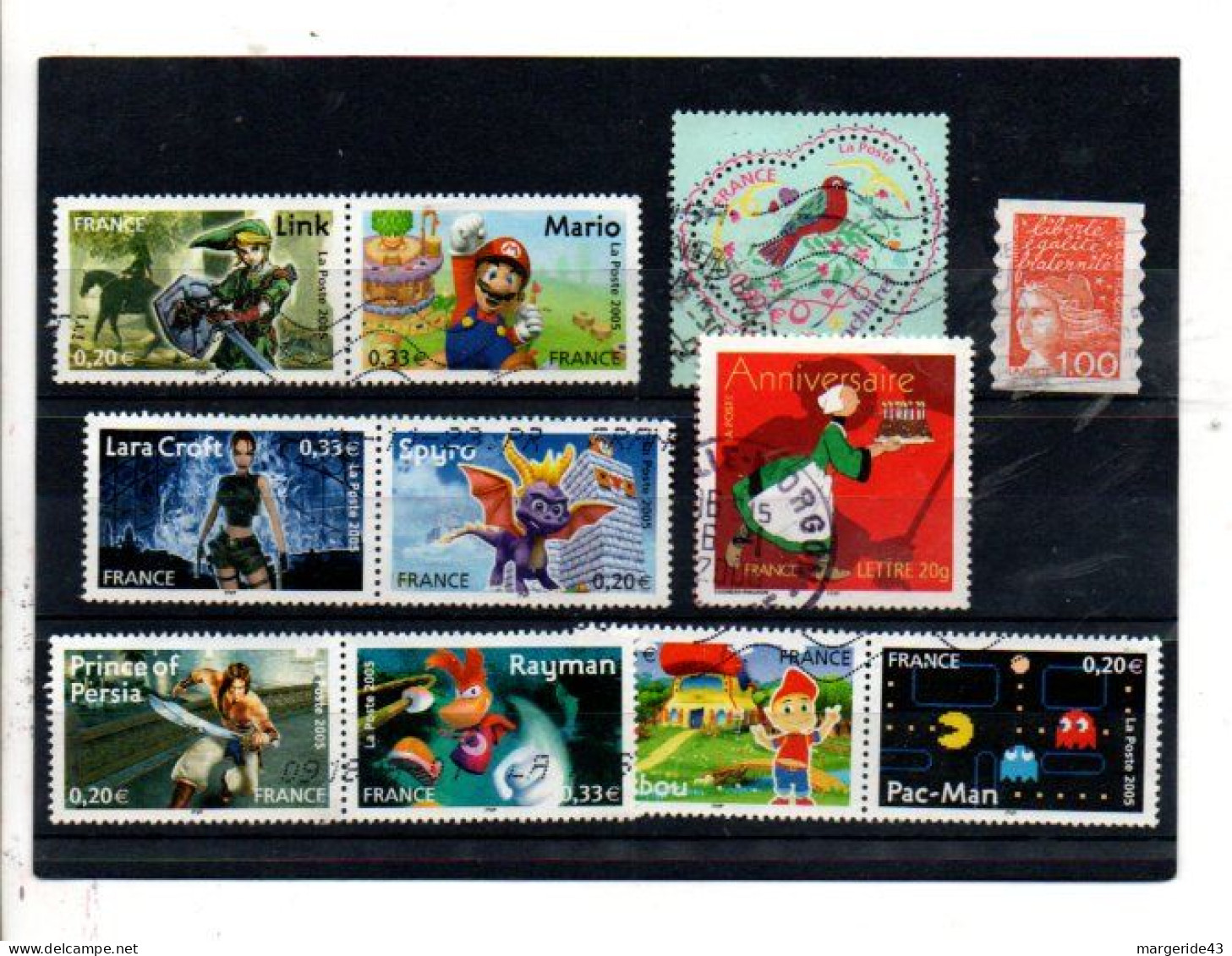 FRANCE LOT D'OBLITERES - Lots & Kiloware (mixtures) - Max. 999 Stamps