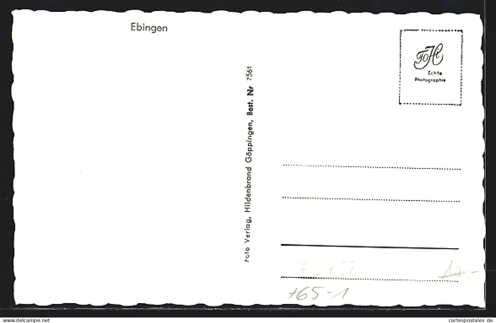 AK Ebingen, Bahnhof Mit Strasse  - Altri & Non Classificati