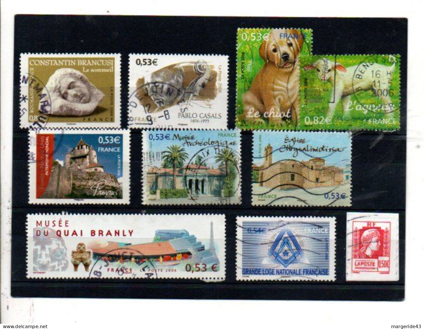 FRANCE LOT D'OBLITERES - Lots & Kiloware (mixtures) - Max. 999 Stamps