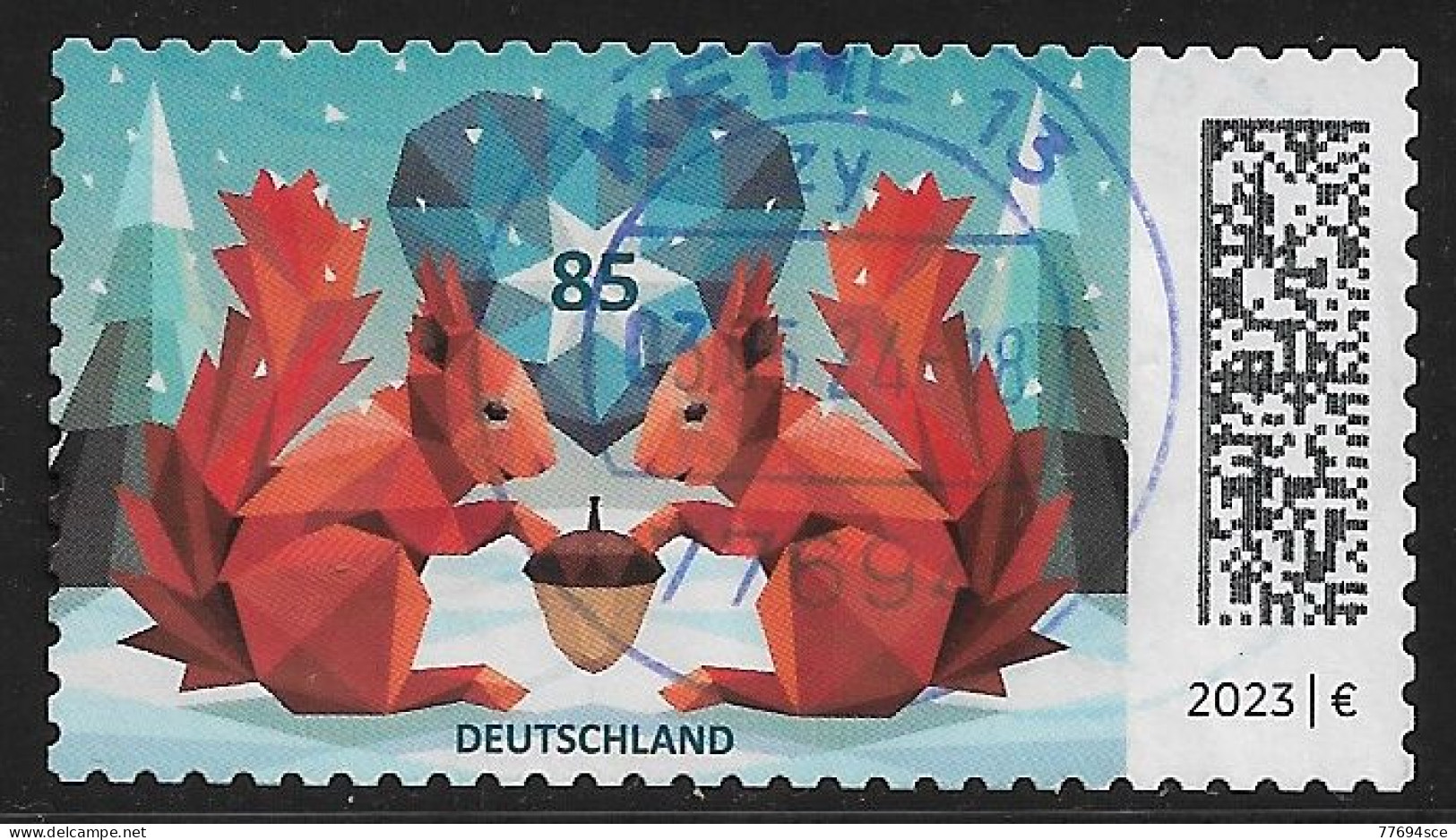 2023  Weihnachten  (selbstklebend) - Used Stamps