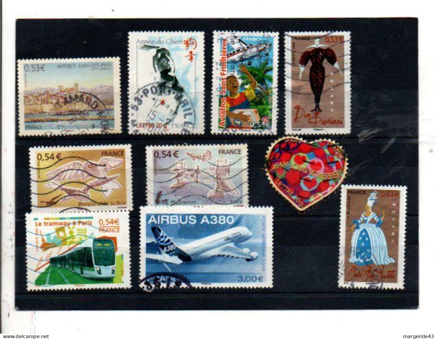 FRANCE LOT D'OBLITERES - Vrac (max 999 Timbres)