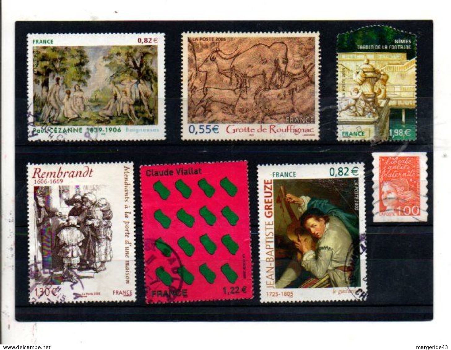 FRANCE LOT D'OBLITERES - Vrac (max 999 Timbres)