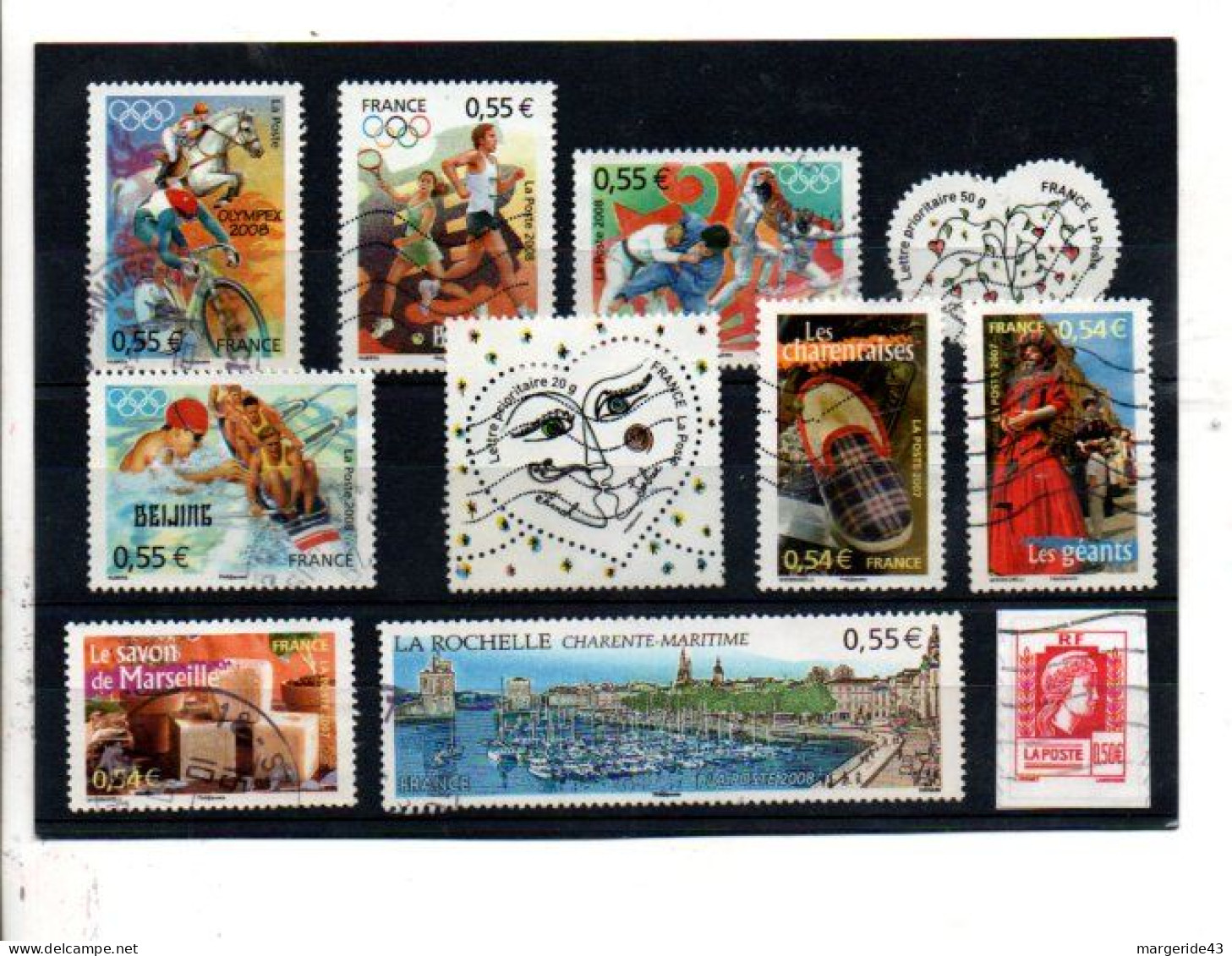 FRANCE LOT D'OBLITERES - Lots & Kiloware (mixtures) - Max. 999 Stamps