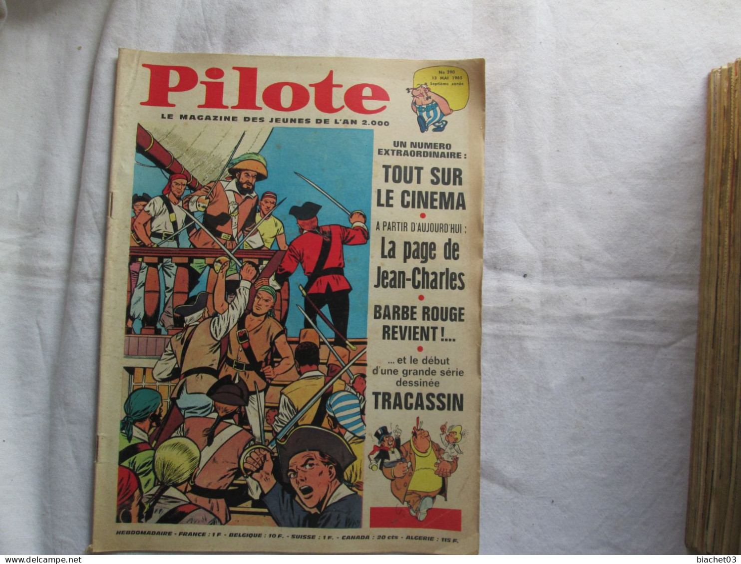 PILOTE Le Journal D'Astérix Et Obélix  N°290 - Pilote