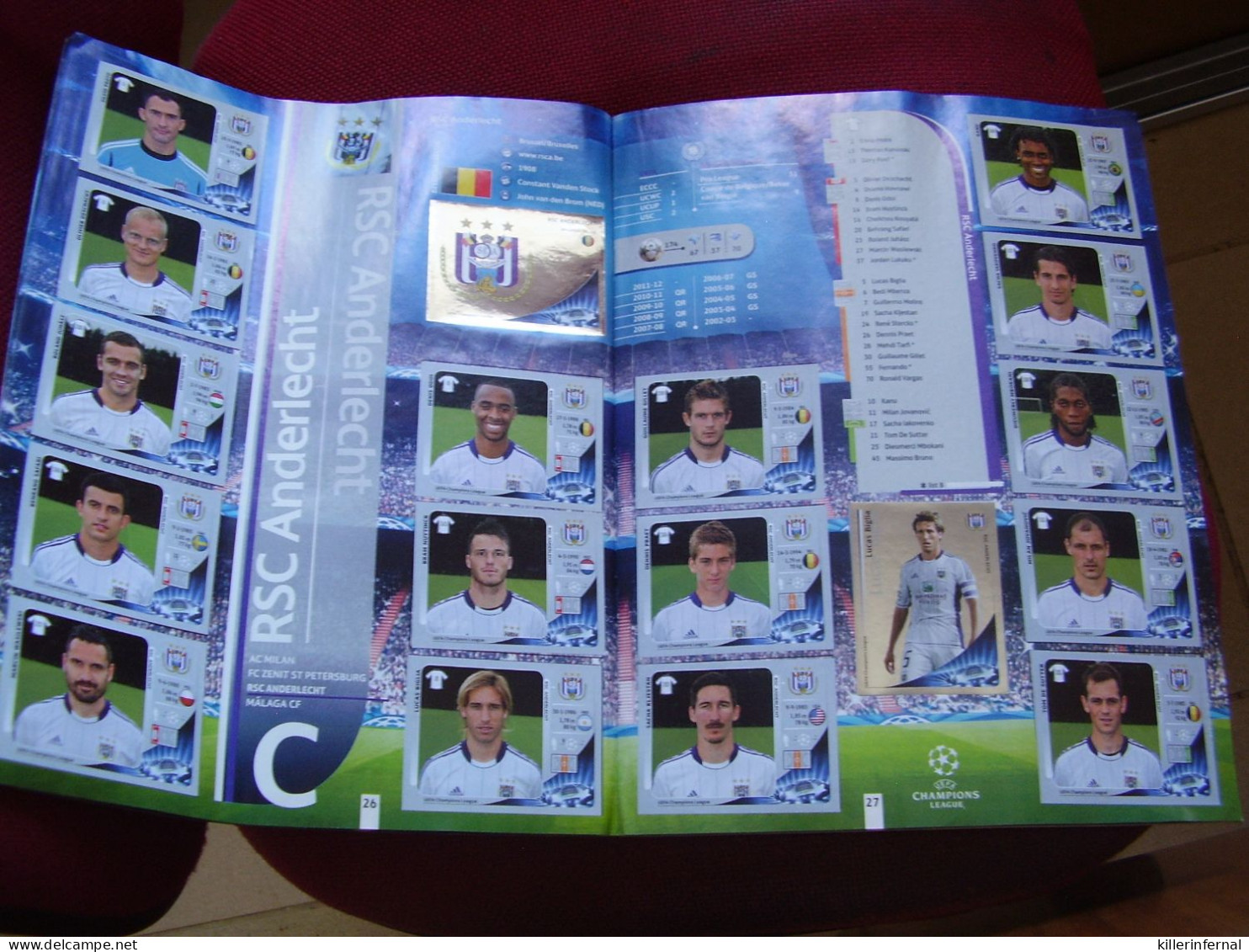 Album Chromos Images Vignettes Stickers Panini UEFA Champions League  ***  2012/2013  *** - Sammelbilderalben & Katalogue