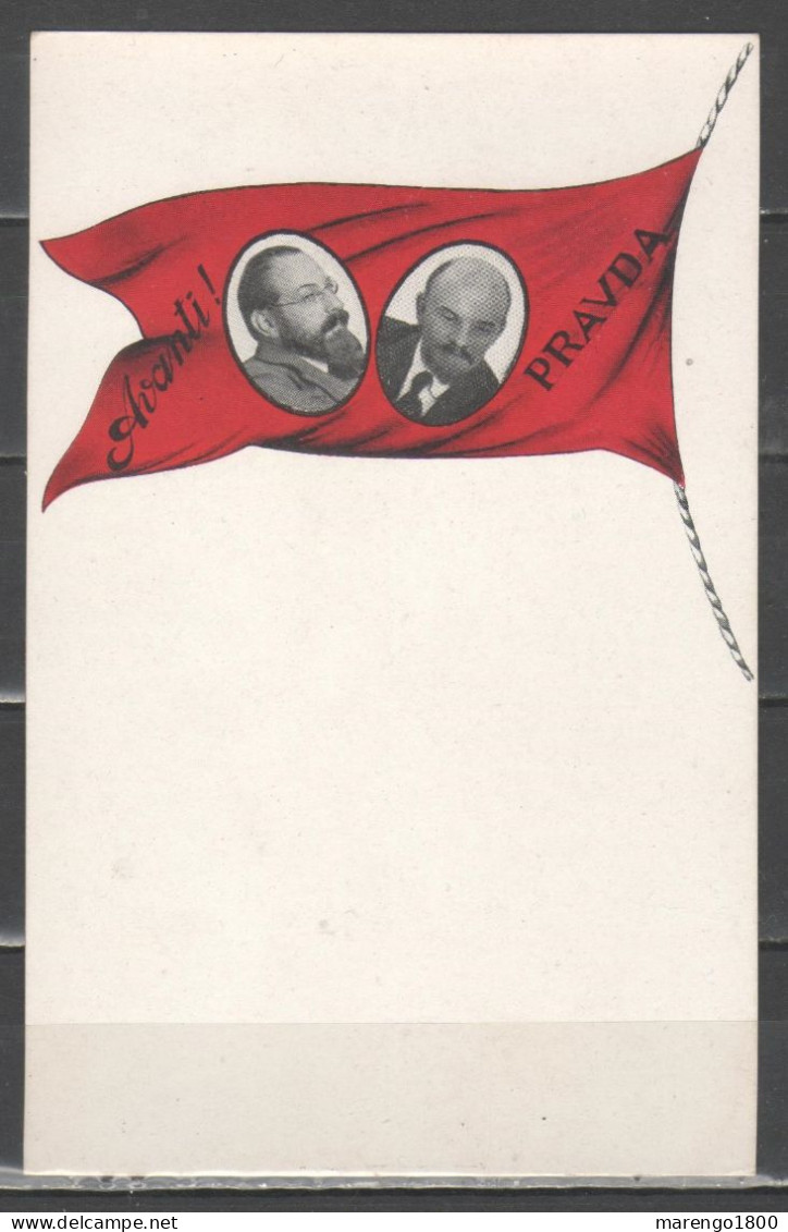 Italia 1920 Circa - Avanti (giornale Socialista) - Avanti-Pravda - Effigi Di Lenin E Menotti Serrati - Ohne Zuordnung