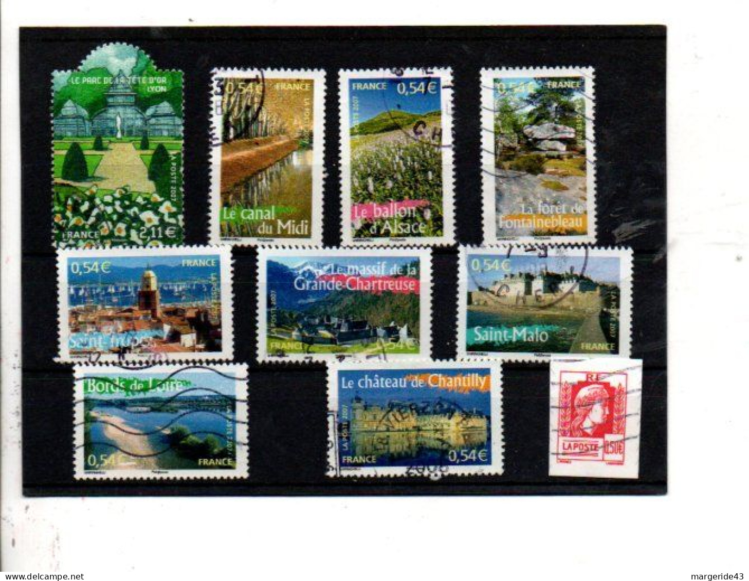 FRANCE LOT D'OBLITERES - Lots & Kiloware (mixtures) - Max. 999 Stamps