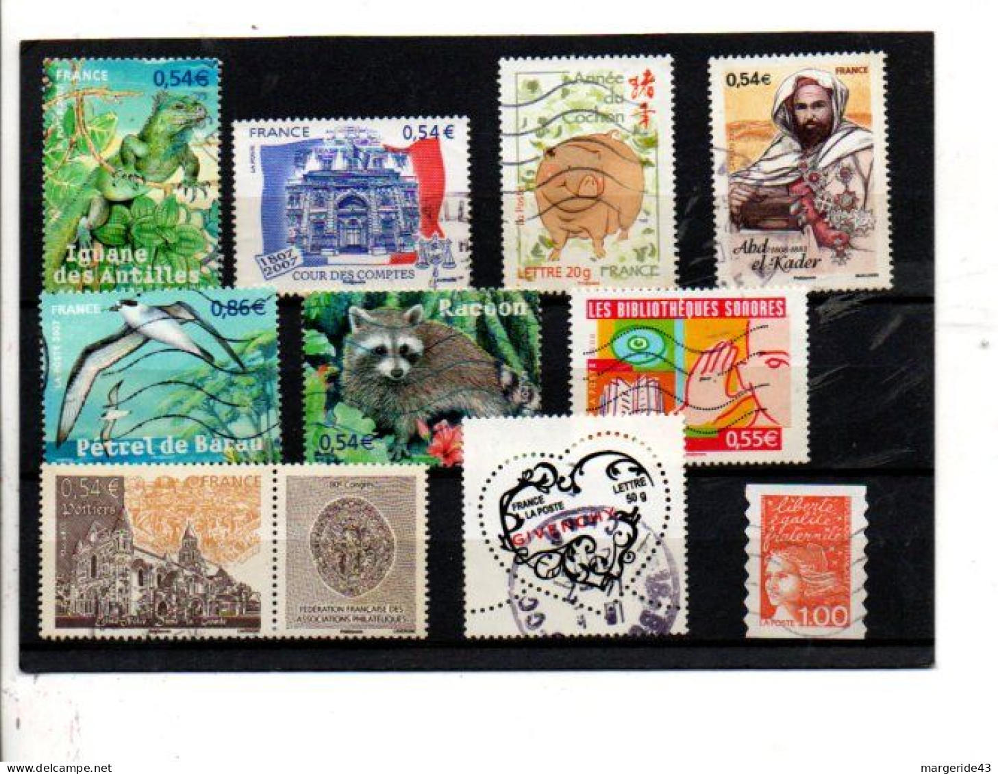 FRANCE LOT D'OBLITERES - Vrac (max 999 Timbres)