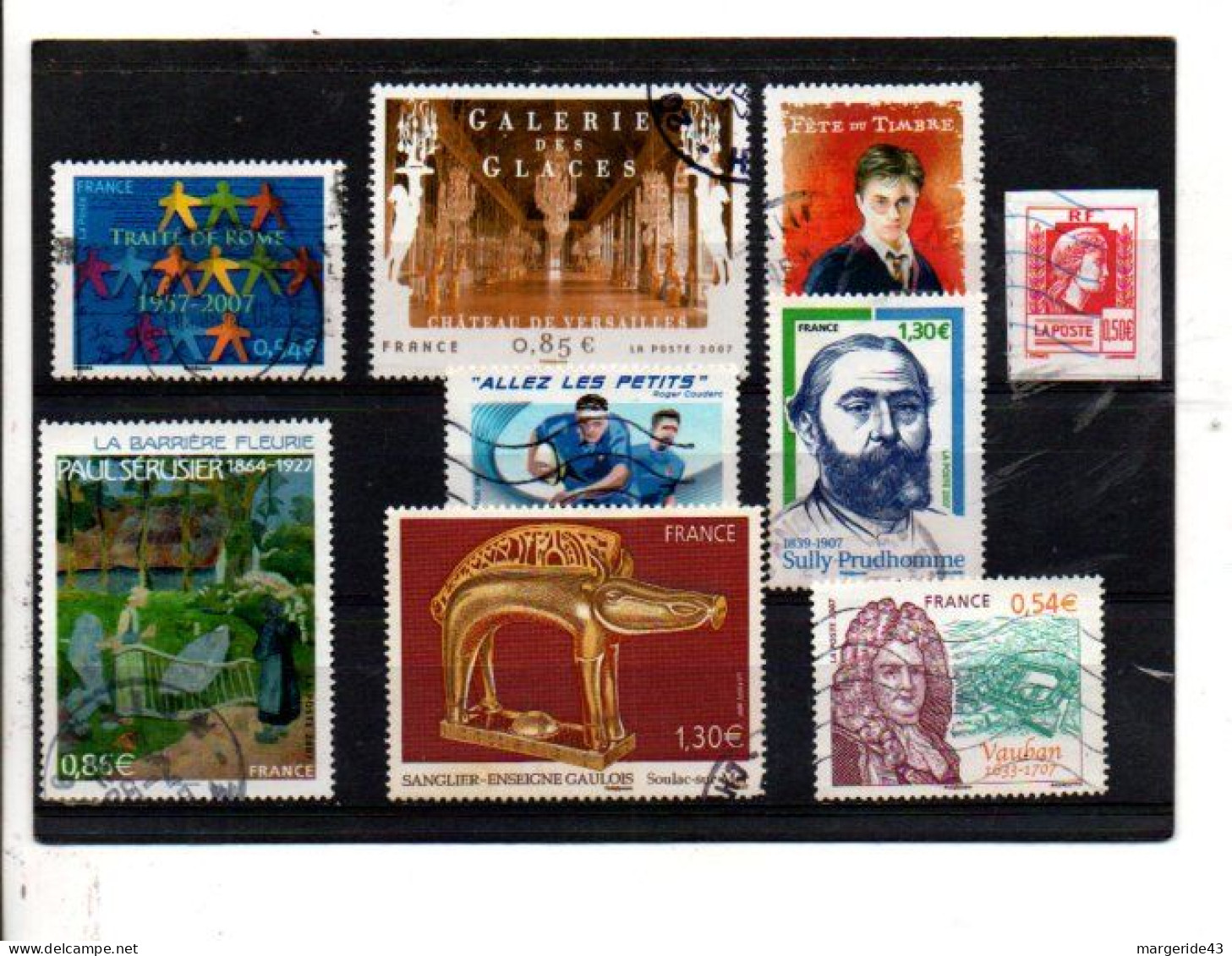 FRANCE LOT D'OBLITERES - Mezclas (max 999 Sellos)