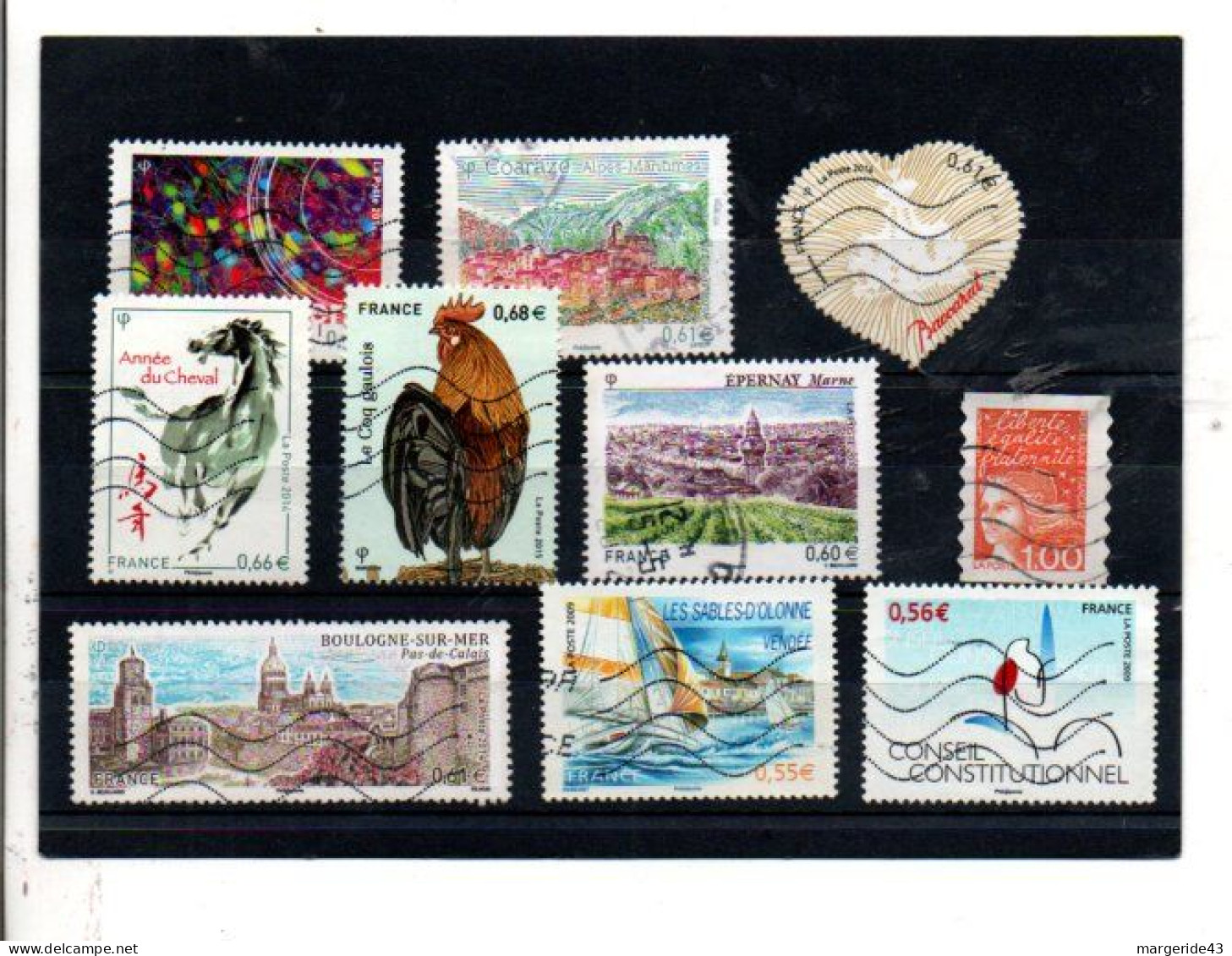 FRANCE LOT D'OBLITERES - Vrac (max 999 Timbres)