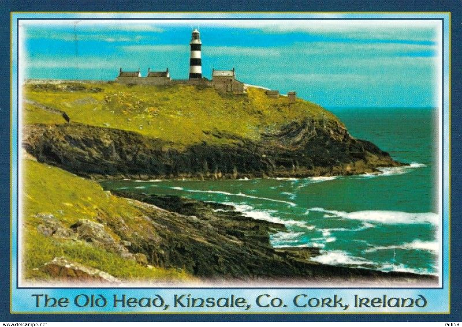1 AK Irland / Ireland * The Old Head - Mit Dem Erstem Leuchtturm Auf Der Halbinsel Bei Der Stadt Kinsale - County Cork * - Cork