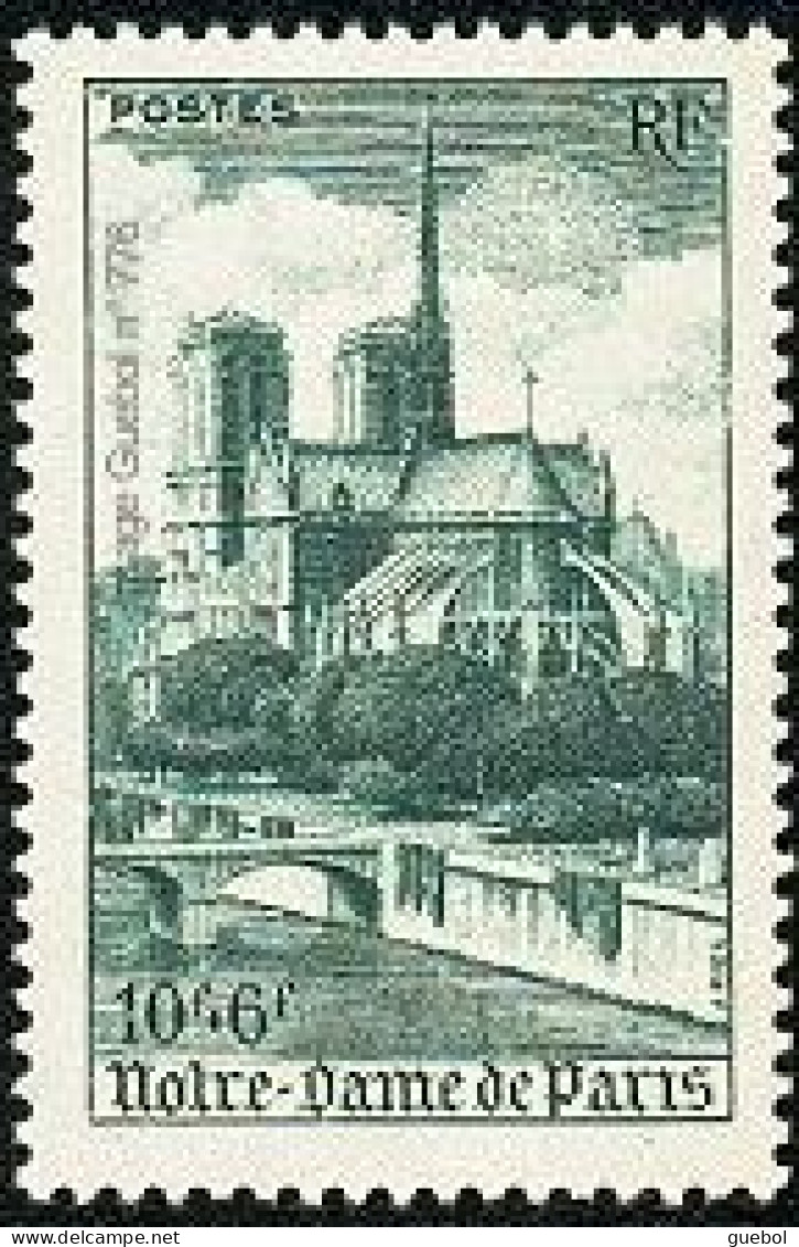 France Architecture N°  772 à 776 ** Monuments. Cathédrale Et Basiliques - N.D. Paris, Toulouse , Le Mans Etc.. - Kerken En Kathedralen