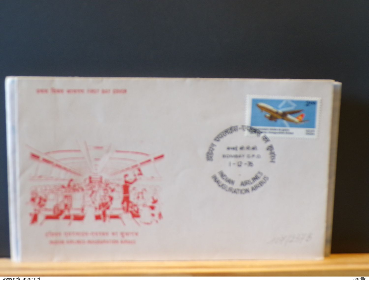 107/237B  FDC INDIA - Vliegtuigen