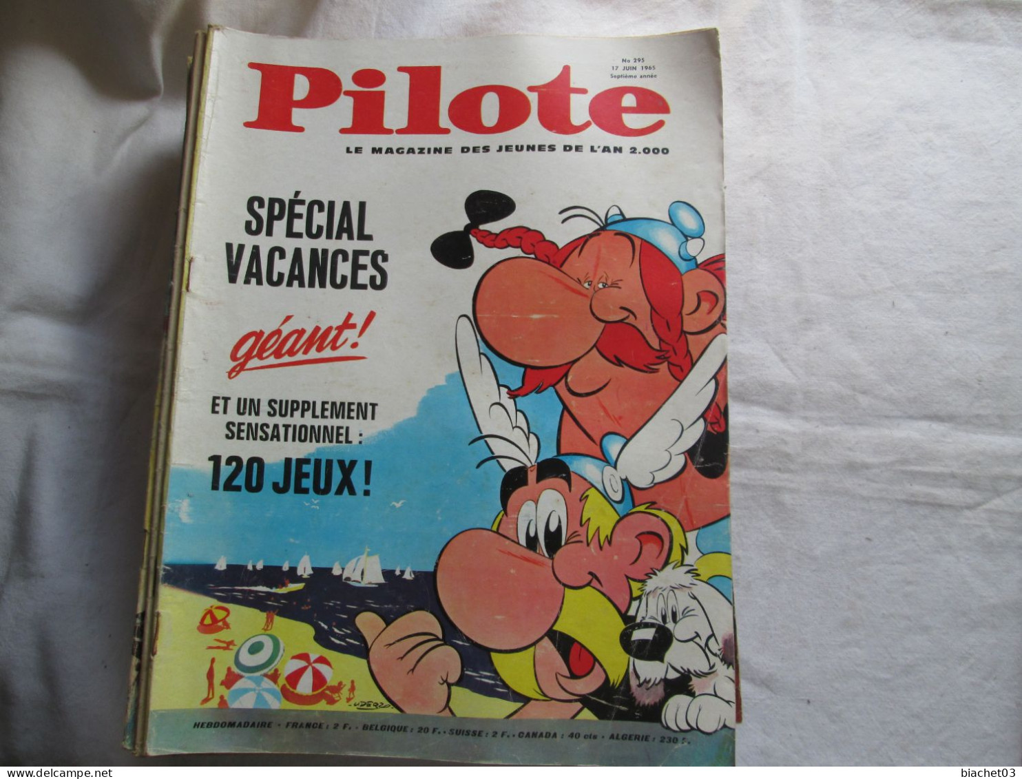 PILOTE Le Journal D'Astérix Et Obélix  N°295 - Pilote