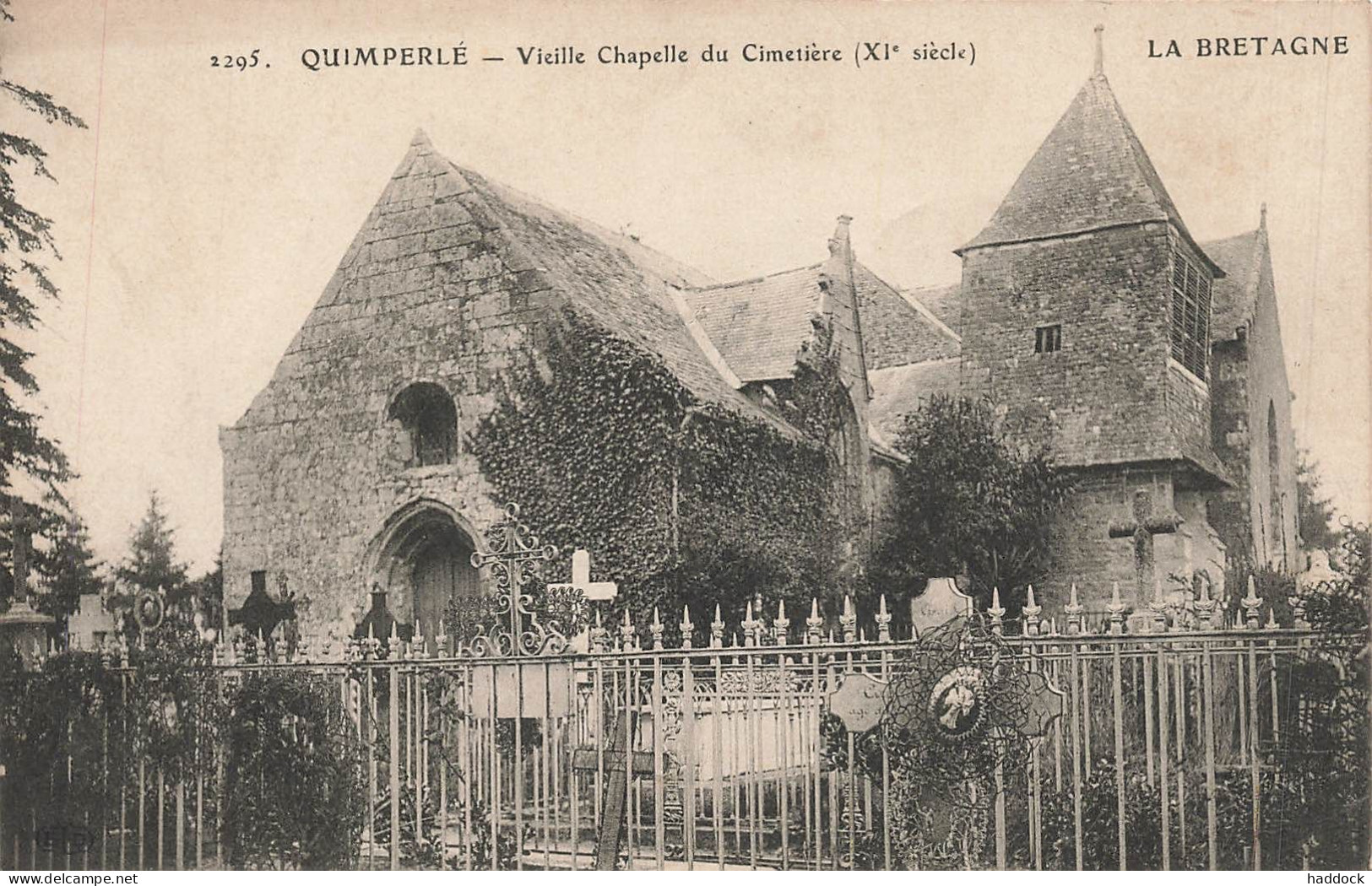 QUIMPERLE : VIEILLE CHAPELLE DU CIMETIERE - Quimperlé