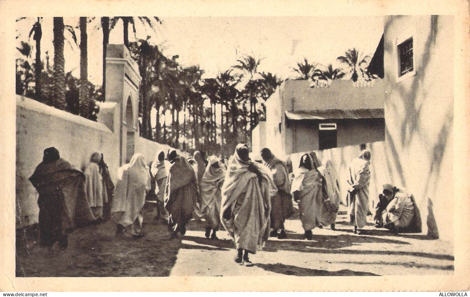 26935 " TRIPOLITANIA-SUK EL GIUMA " ANIMATA-VERA FOTOCART.POST.  SPED.1931 - Libia