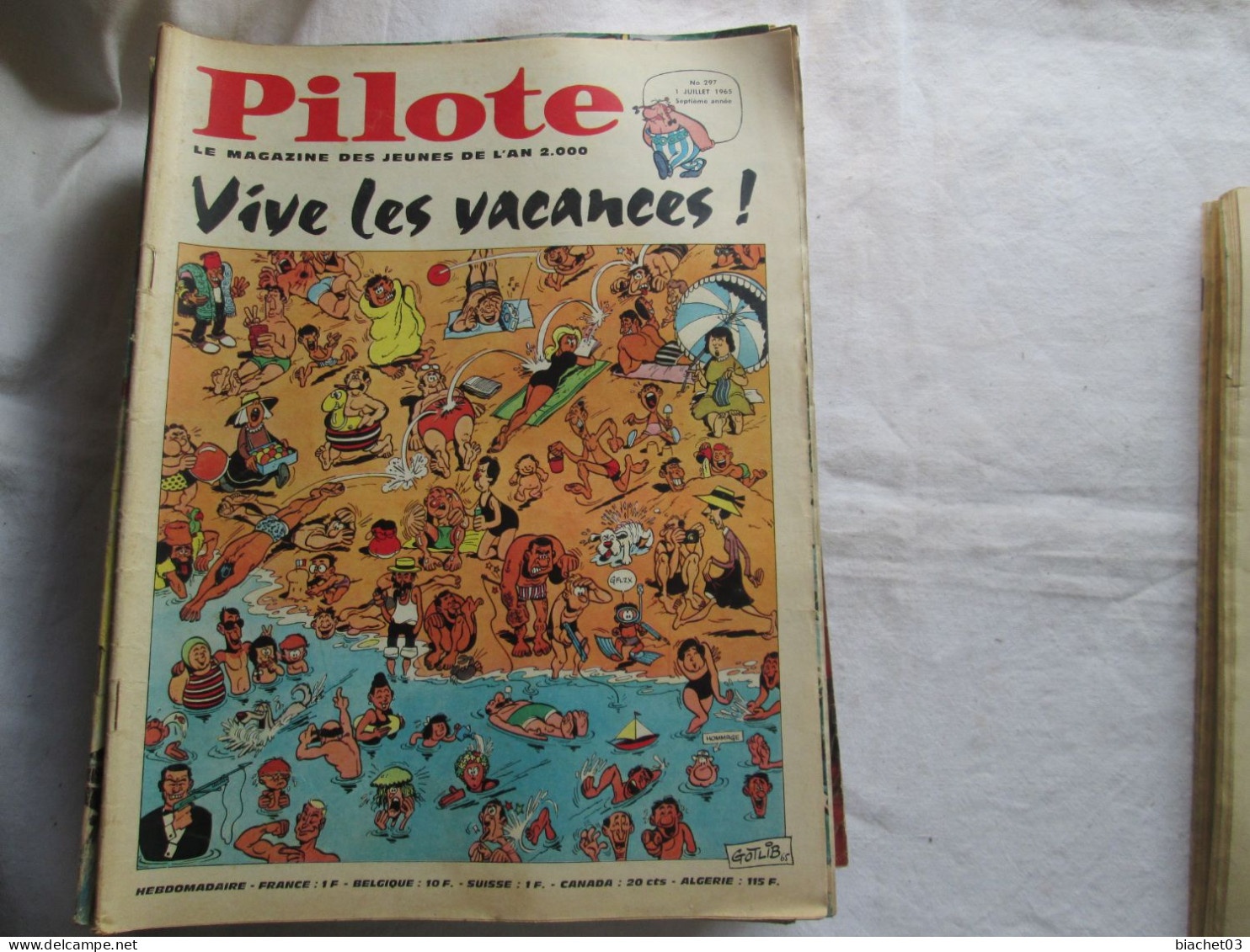 PILOTE Le Journal D'Astérix Et Obélix  N°297 - Pilote