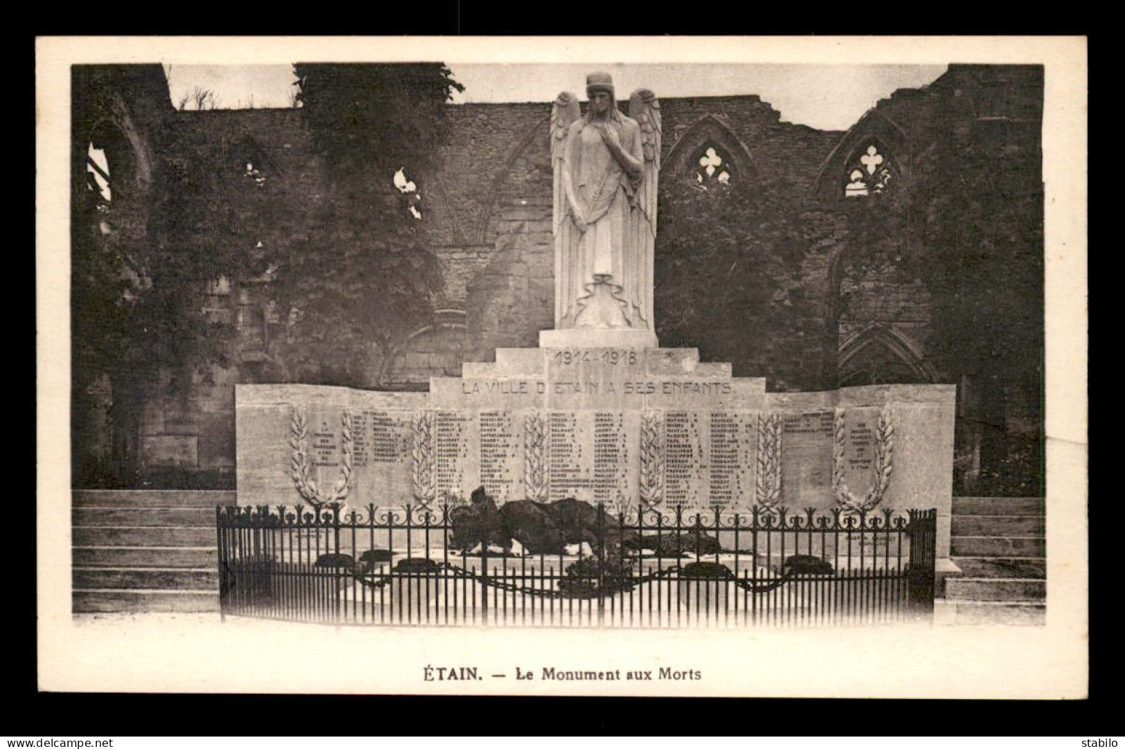 55 - ETAIN - LE MONUMENT AUX MORTS - EDITEUR HS - Etain