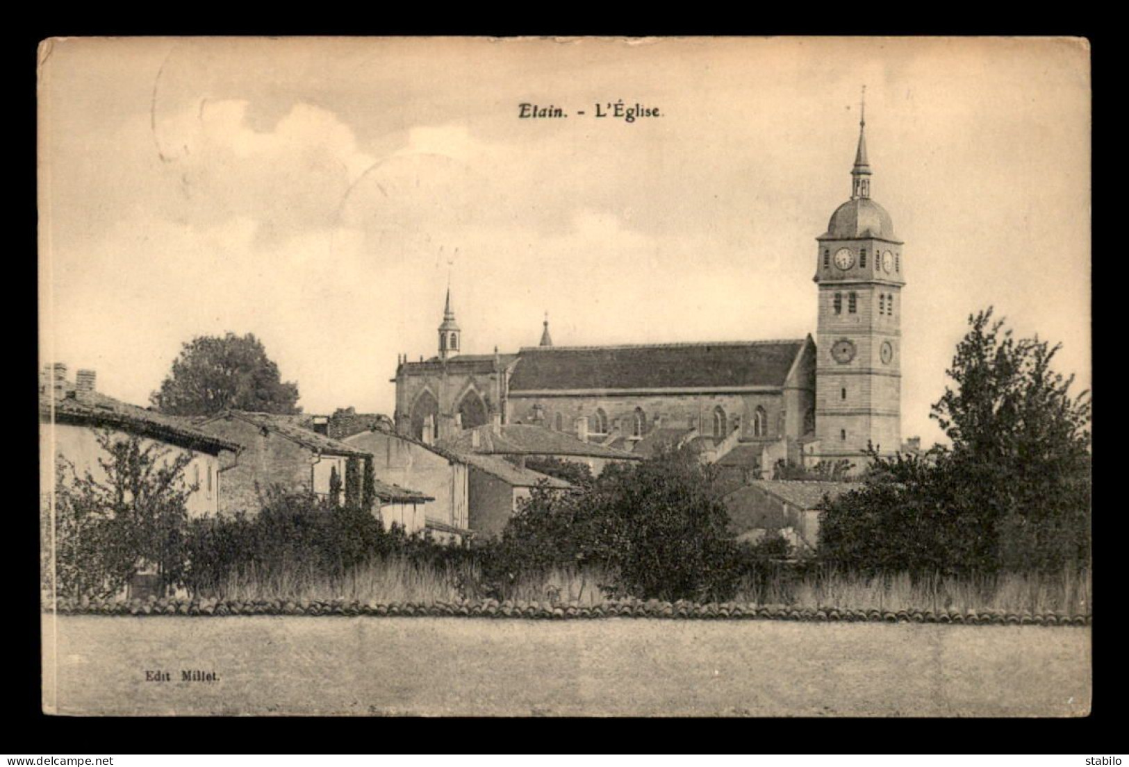 55 - ETAIN - L'EGLISE - EDITEUR MILLET - Etain