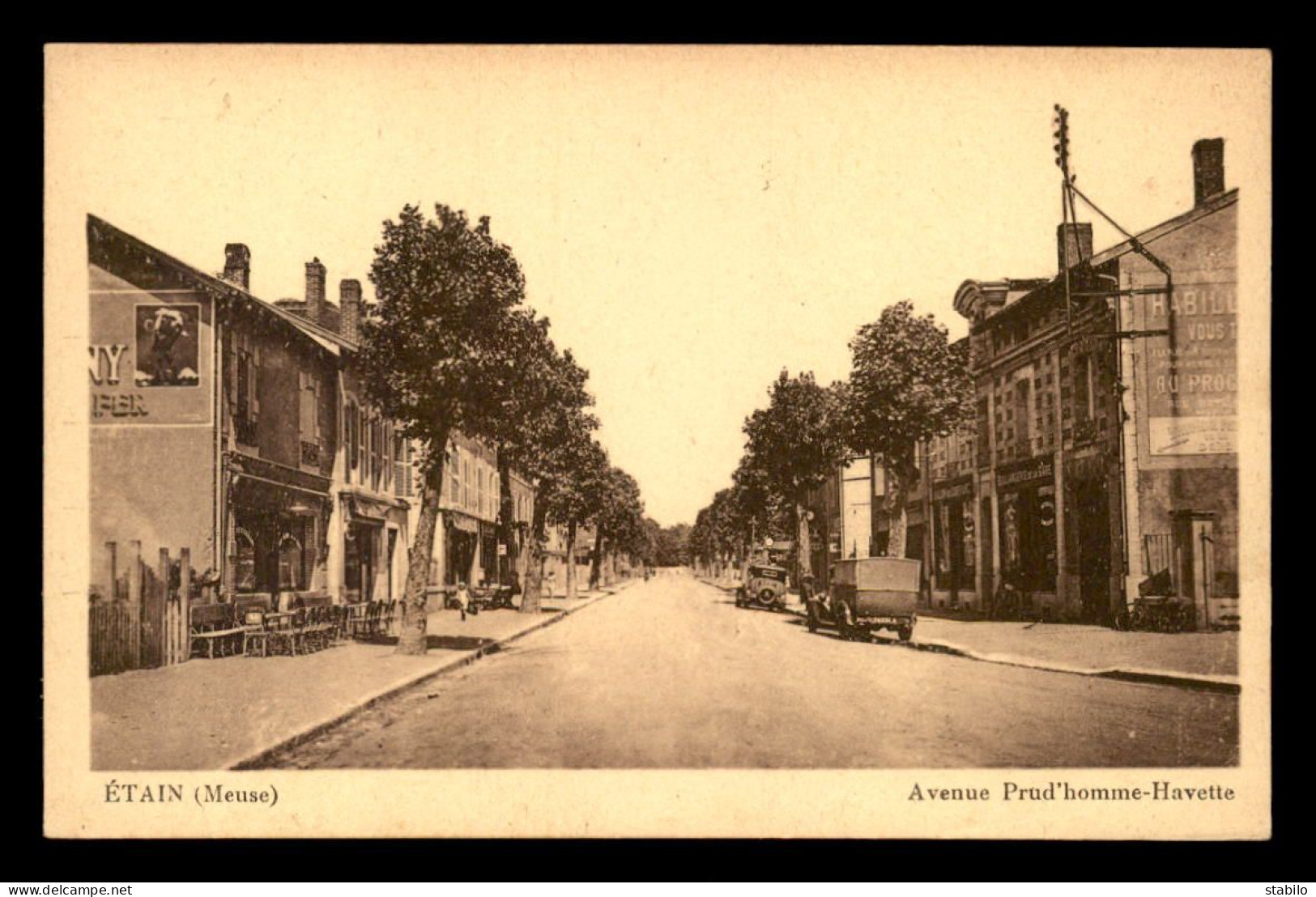 55 - ETAIN - AVENUE PRUD'HOMME-HAVETTE - EDITEUR CHENET - Etain