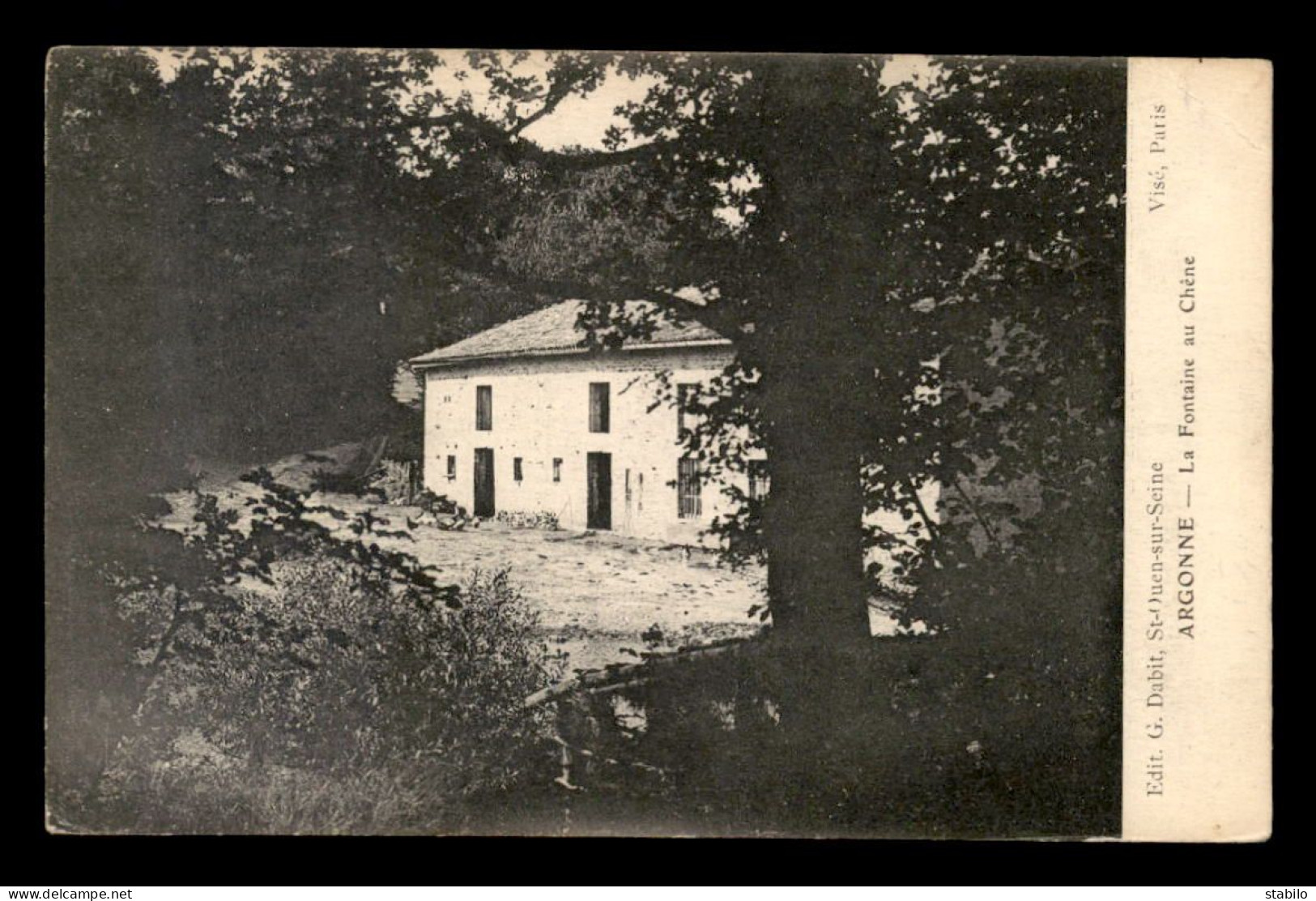 55 - LA FONTAINE AU CHENE - EDITEUR DABIT - Autres & Non Classés