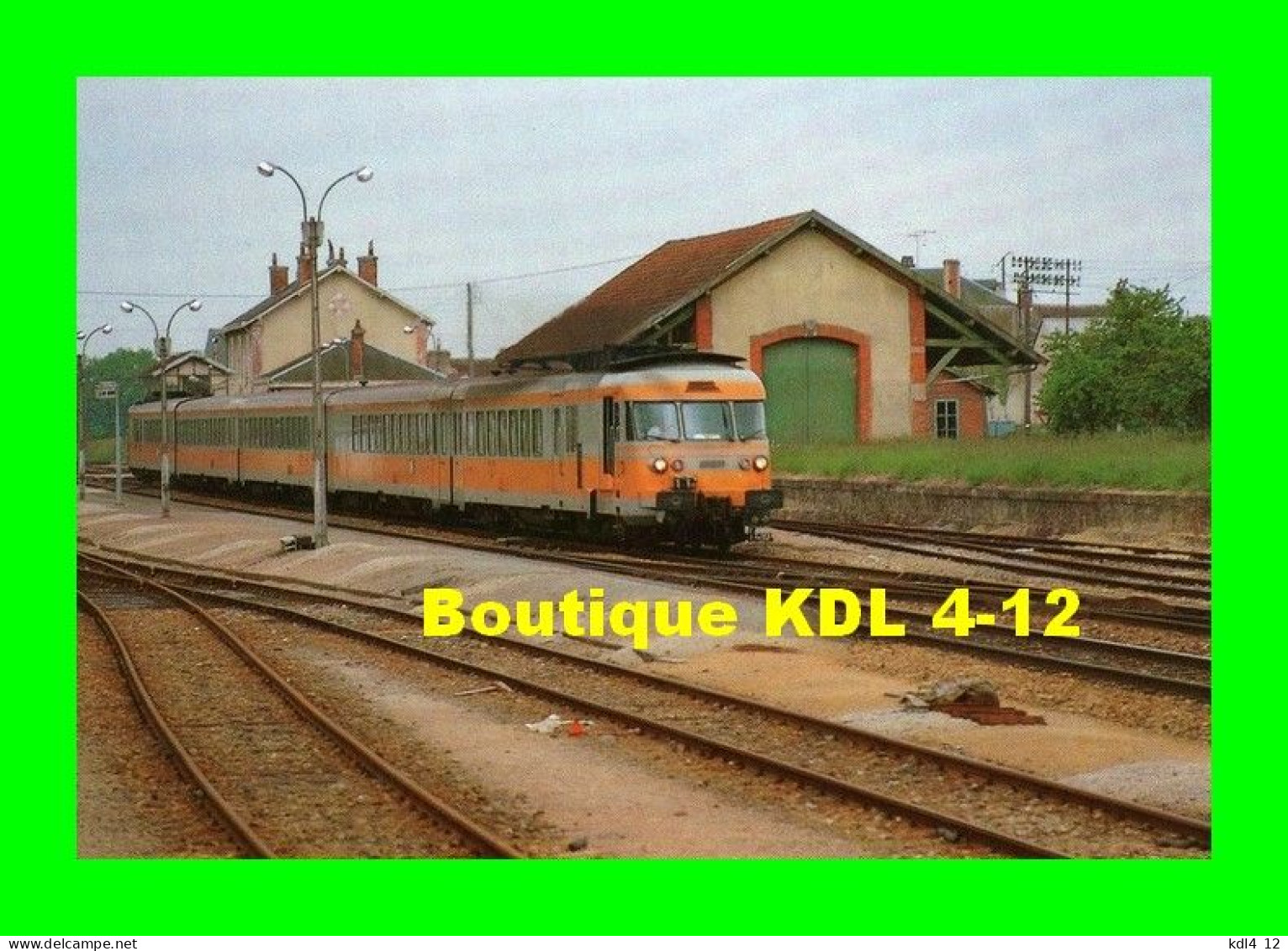 AL 118 - Turbotrain RTG En Gare - LA HUTTE-COULOMBIERS - Sarthe - SNCF - Eisenbahnen