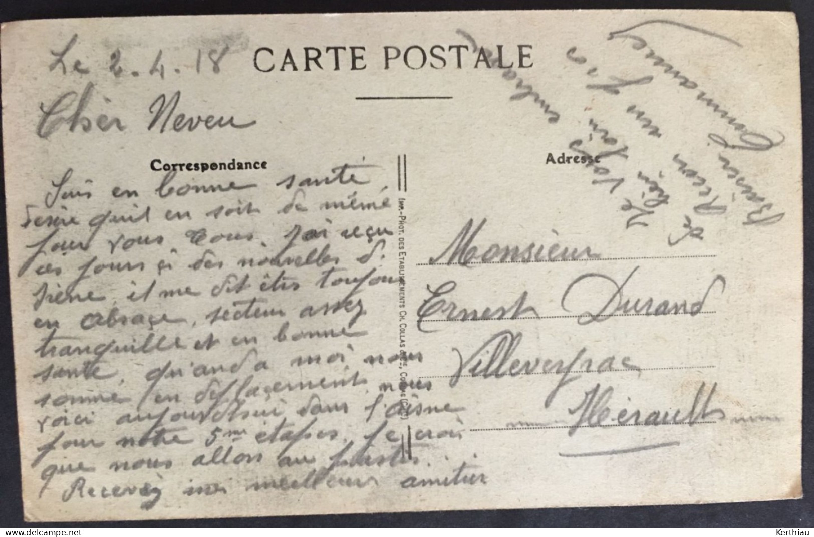 RARE - AULNE - La Passerelle. ANIMEE. Circulée 1918 - Other & Unclassified