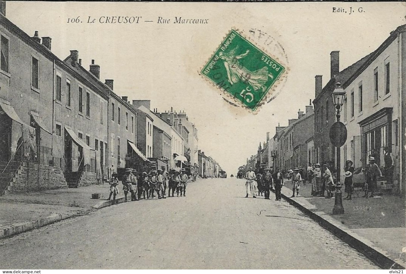 LE CREUSOT Rue Marceaux - Le Creusot