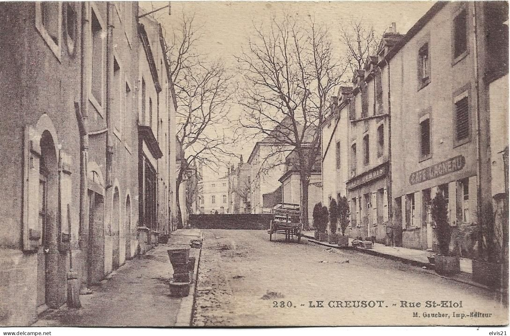 LE CREUSOT Rue Saint Eloi - Le Creusot