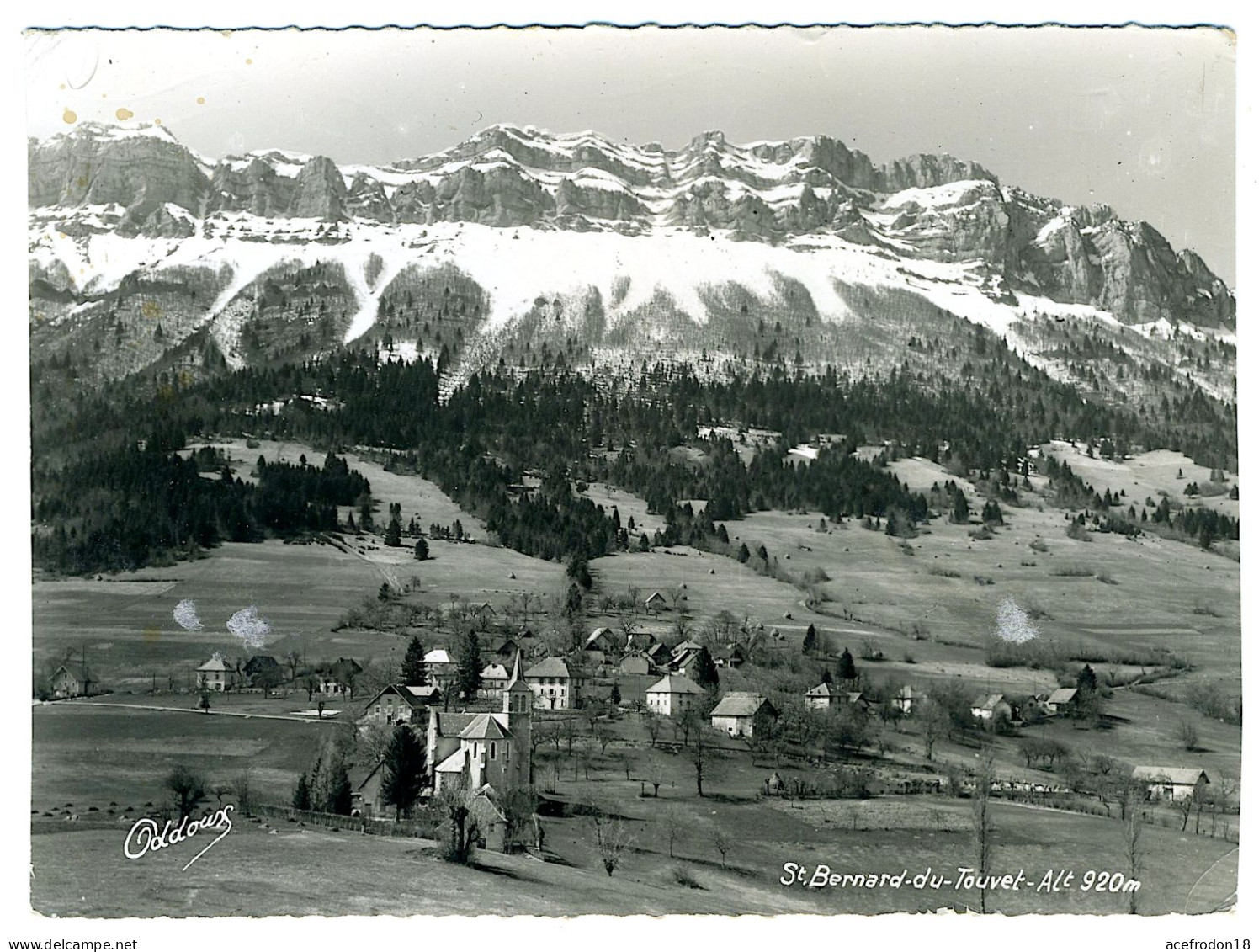 SAINT-BERNARD-DU-TOUVET - Vue Générale - Autres & Non Classés