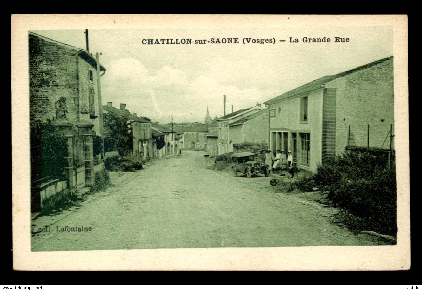 88 - CHATILLON-SUR-SAONE - LA GRANDE RUE - Other & Unclassified