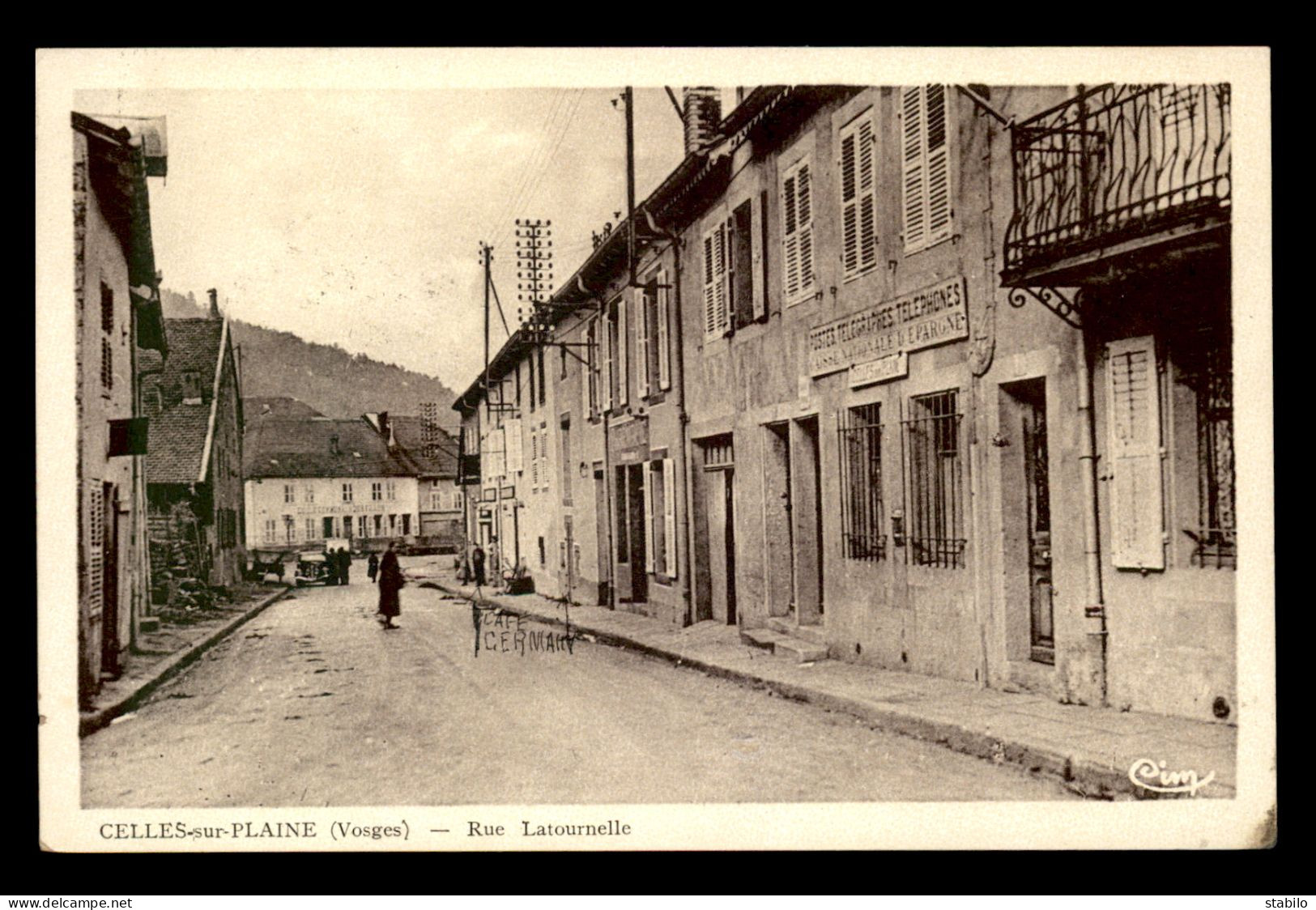 88 - CELLES-SUR-PLAINE - RUE LATOURNELLE - LA POSTE - Autres & Non Classés