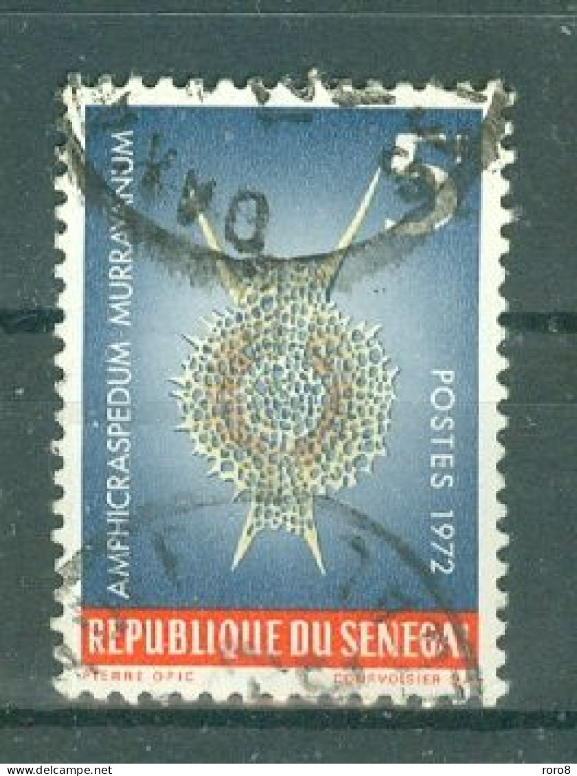 REPUBLIQUE DU SENEGAL - N°377 Oblitéré - Poissons Et Radiolaires. - Senegal (1960-...)